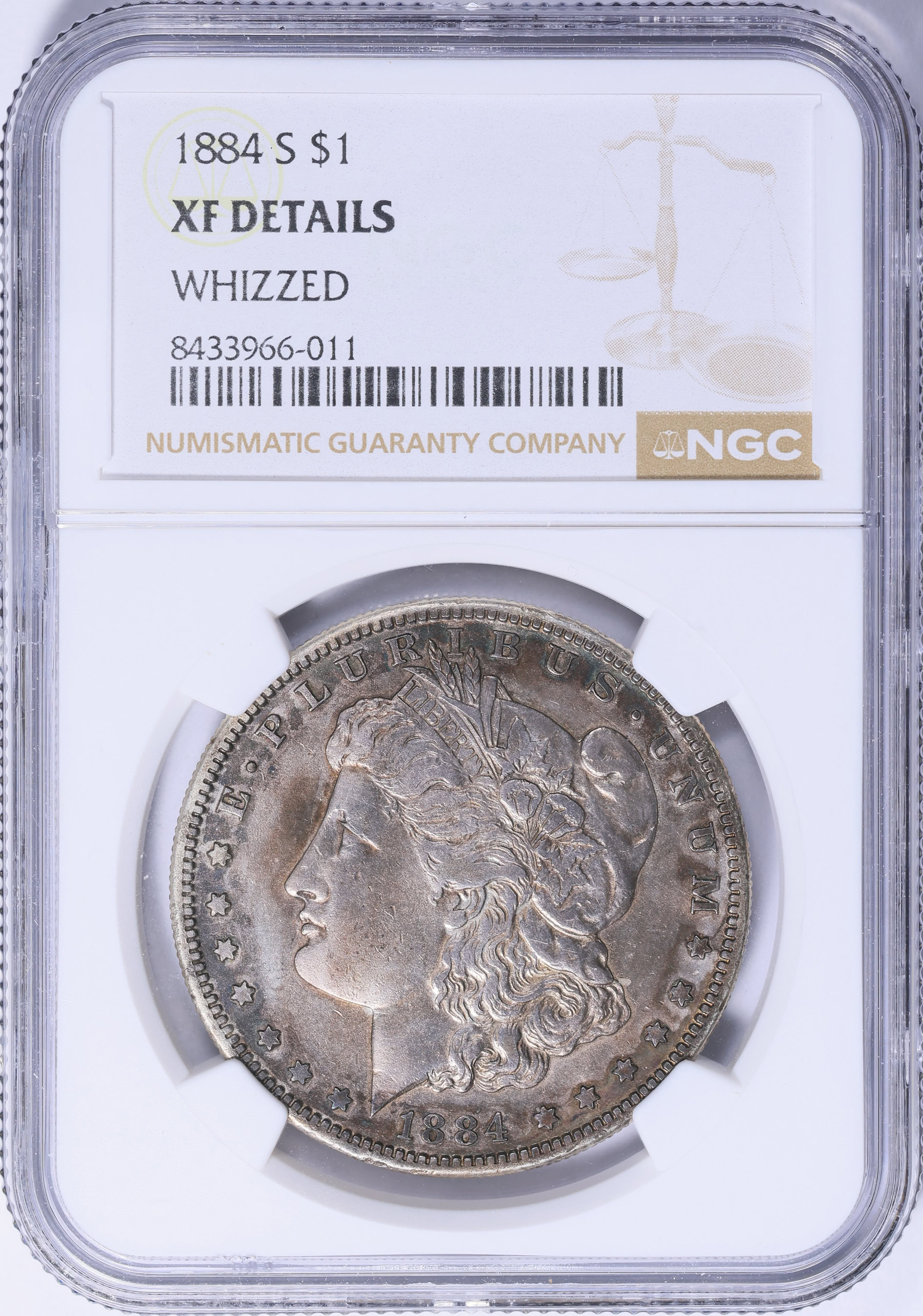 1884-S Morgan Silver Dollar NGC XF Details (Item 2082908