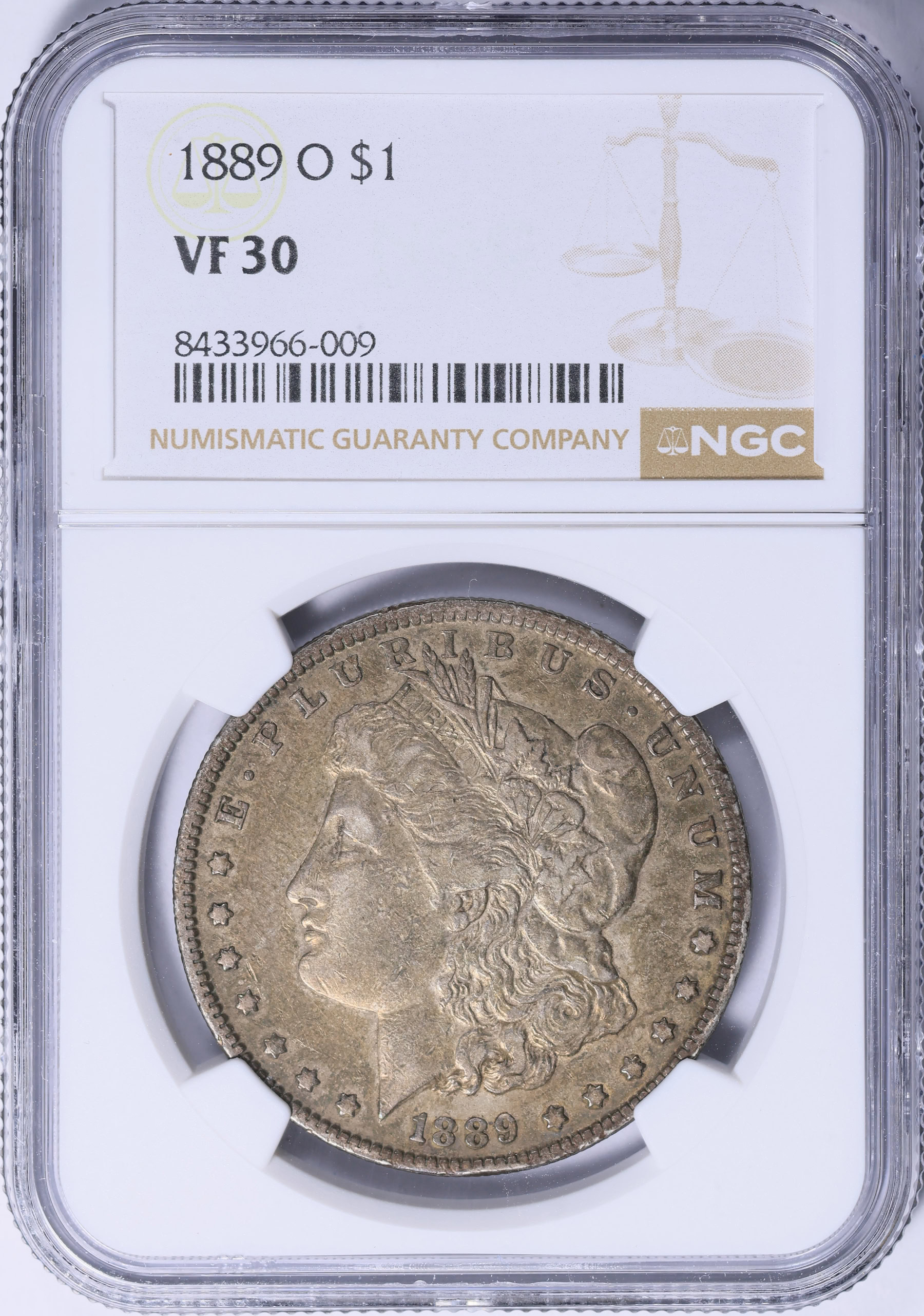 1889-O Morgan Silver Dollar NGC VF-30 (Item 2082911