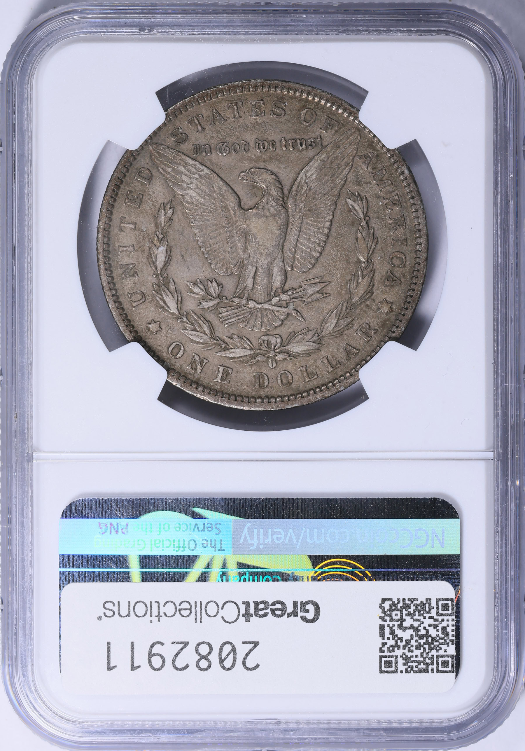 1889-O Morgan Silver Dollar NGC VF-30 (Item 2082911