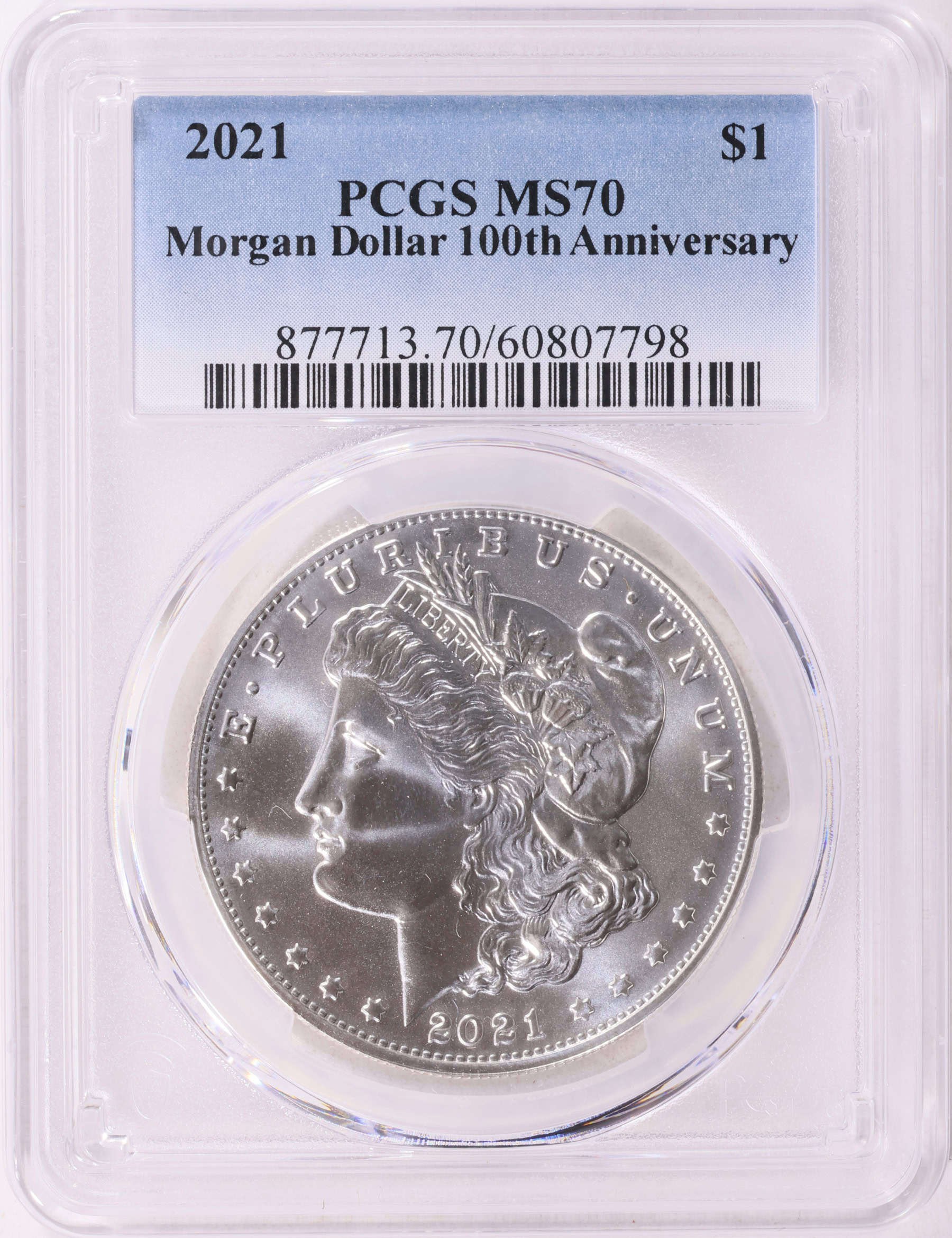 ★100周年記念×初日発行★2021 CC モルガン銀貨 NGC MS70 2021 Morgan Silver Dollar 100th Anniversary PCGS MS-70 (Item