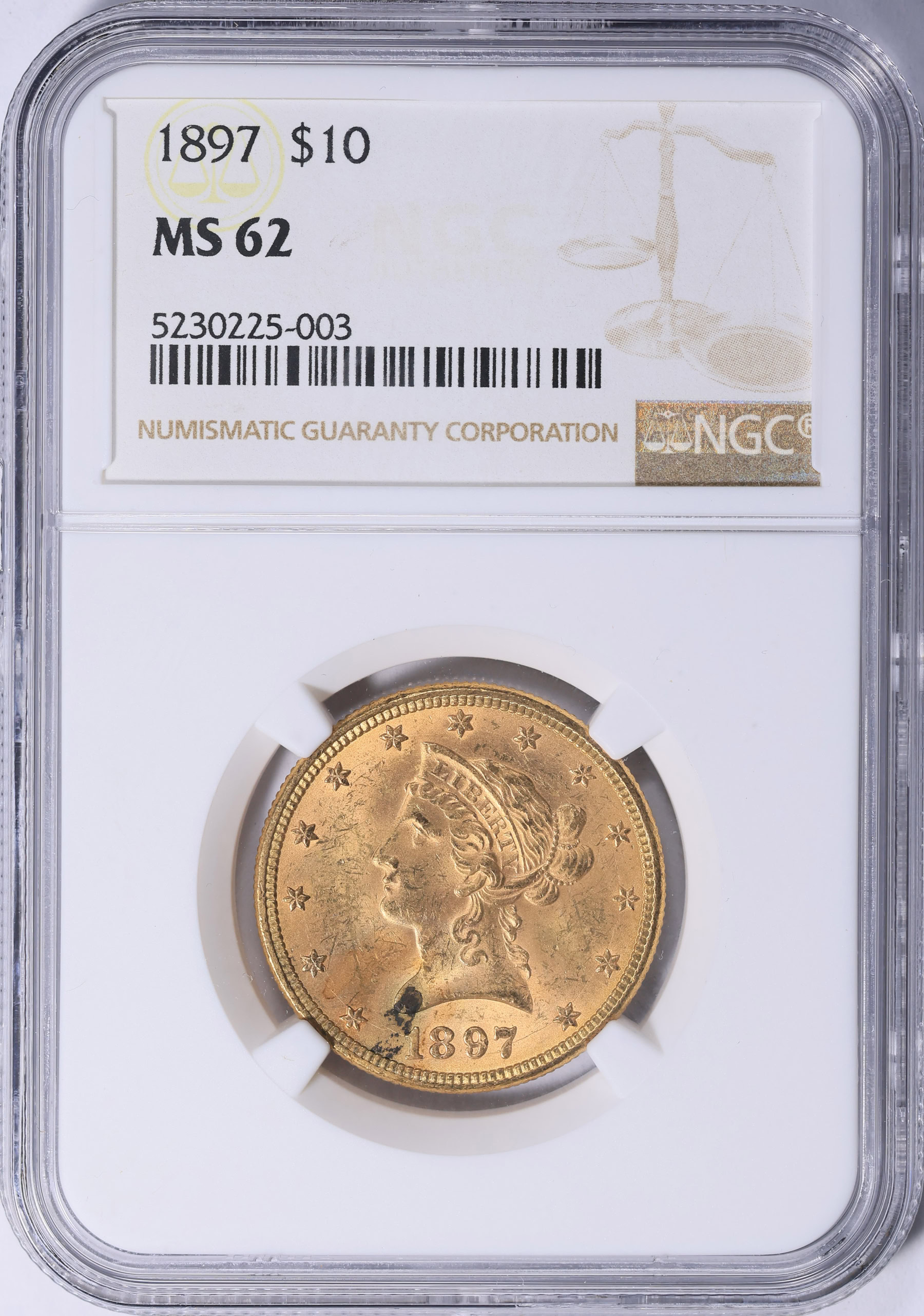 1897 Liberty Gold Eagle NGC MS-62 (Item 2084375