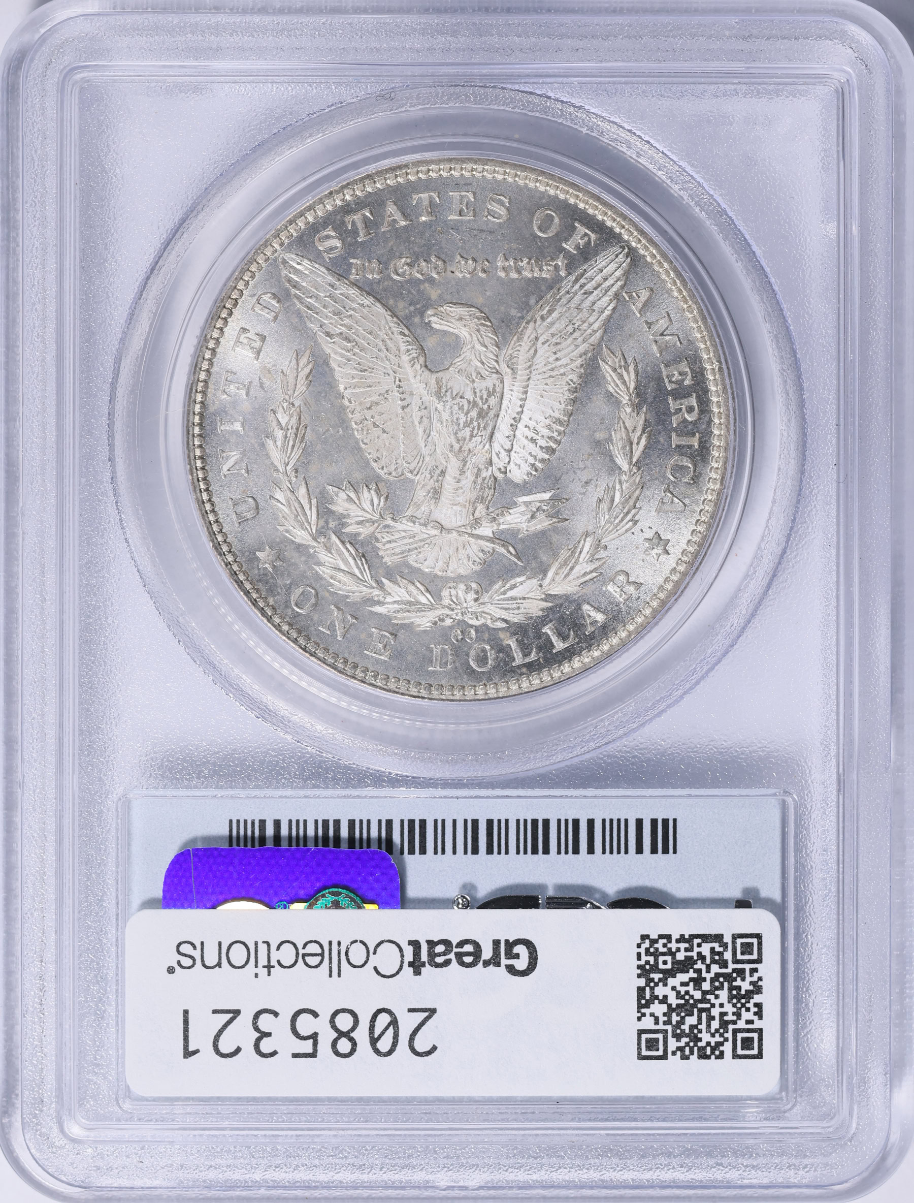 1892-CC Morgan Silver Dollar PCGS MS-64 (Item 2085321 ...