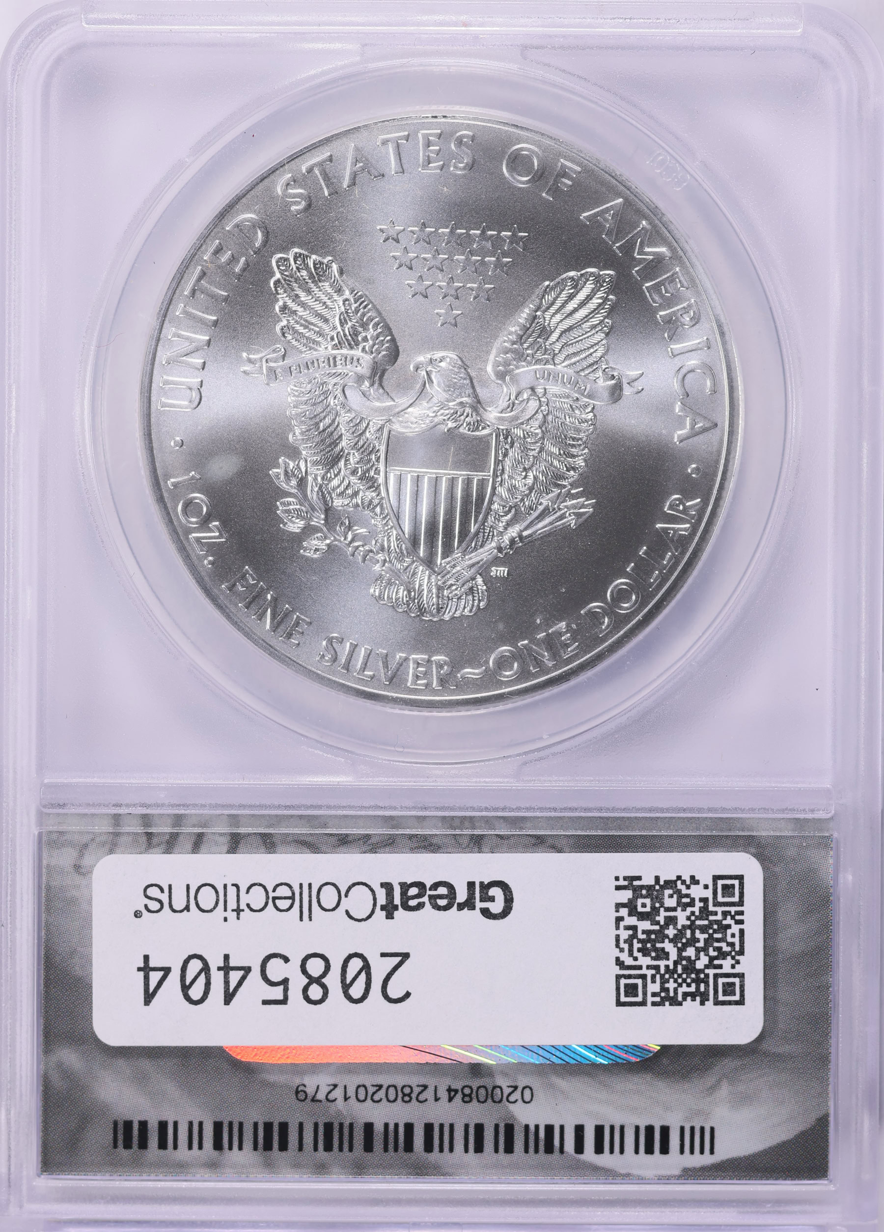 2013 $1 Silver Eagle ANACS MS-69 (Eagle Label) (Item 2085404