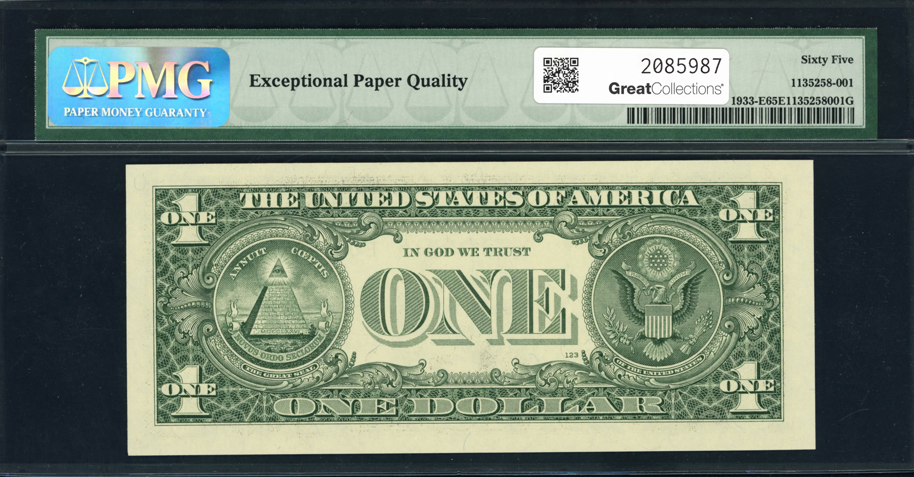 Fr. 1933-E (EH Block) 2006 $1 Richmond Federal Reserve Note *Serial ...