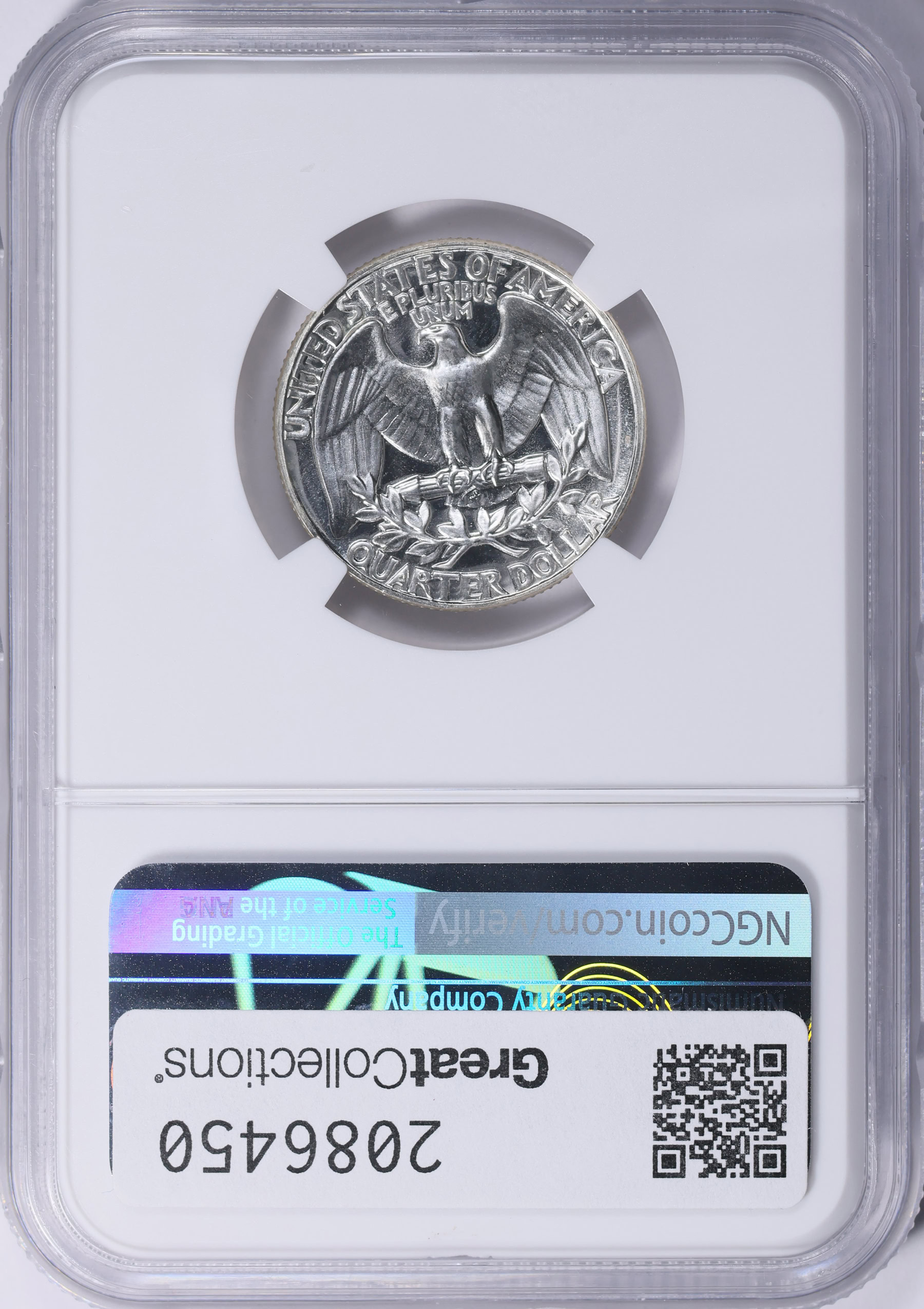 Quarters With Gouges Around Rim 1956 Washington Quarter Reverse Die Gouge FS-701 NGC Proof-67 (Item ...