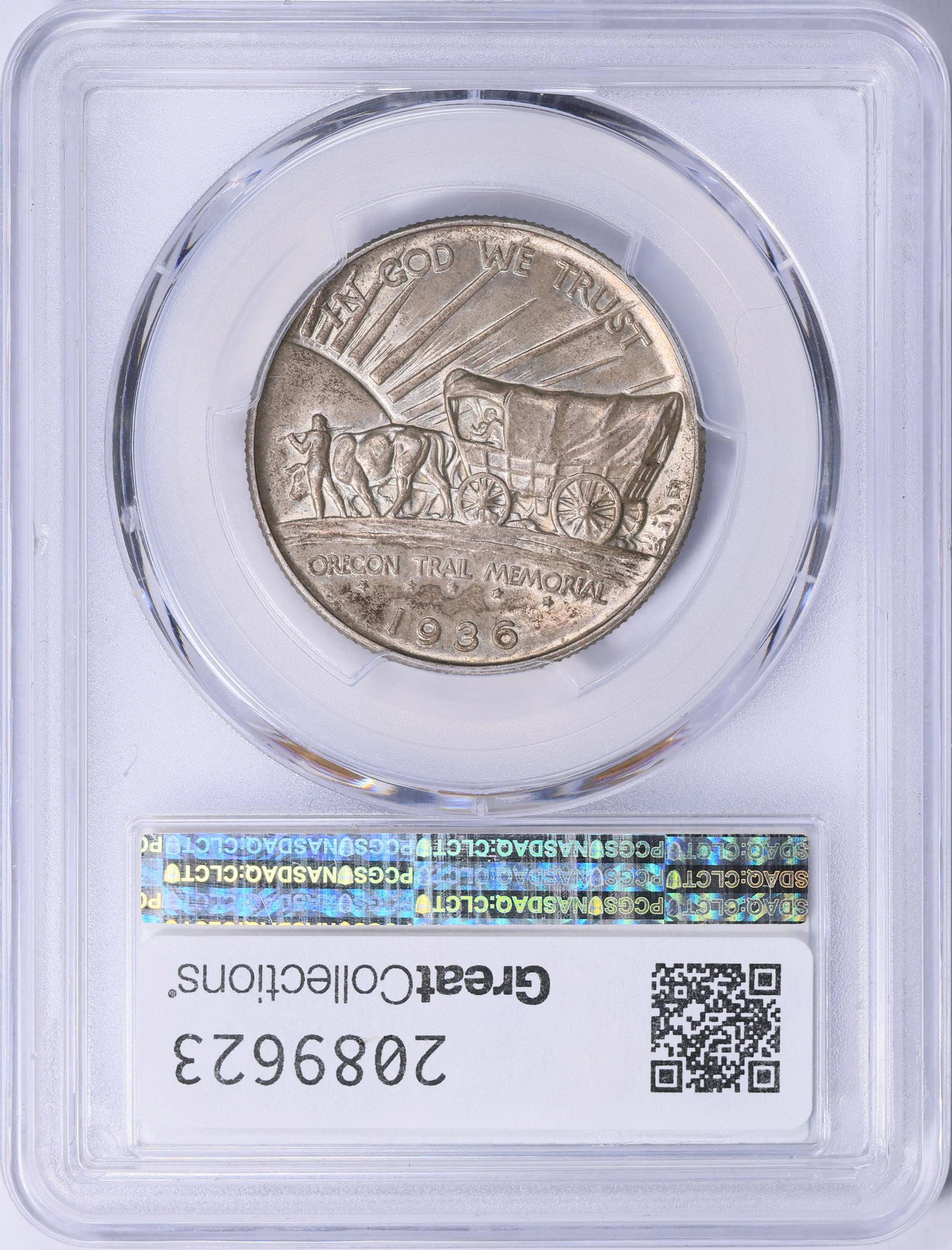 1936 Oregon Trail Memorial Half Dollar PCGS MS-66 (Item 2089623