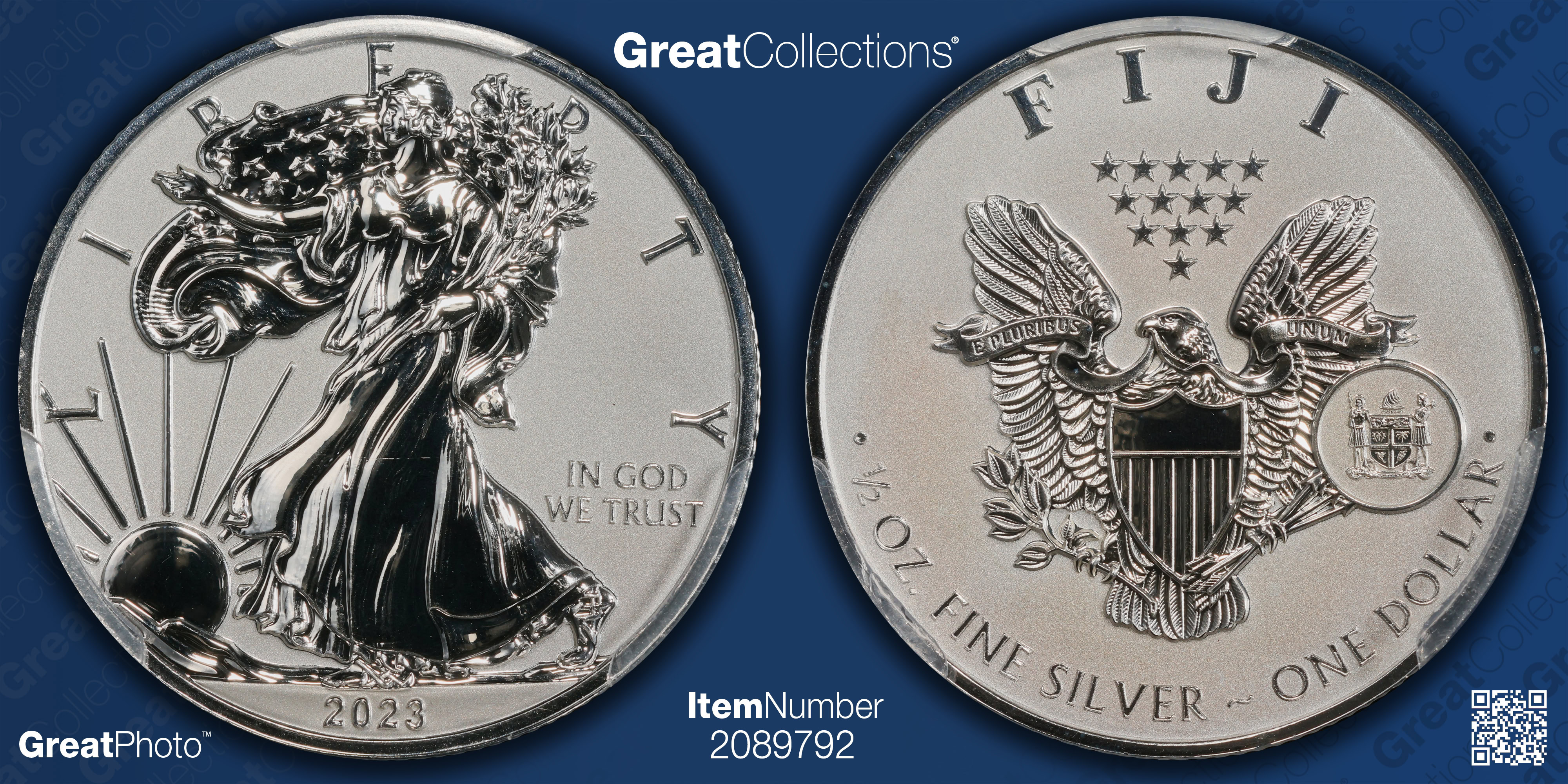 Fiji 2023 $1 