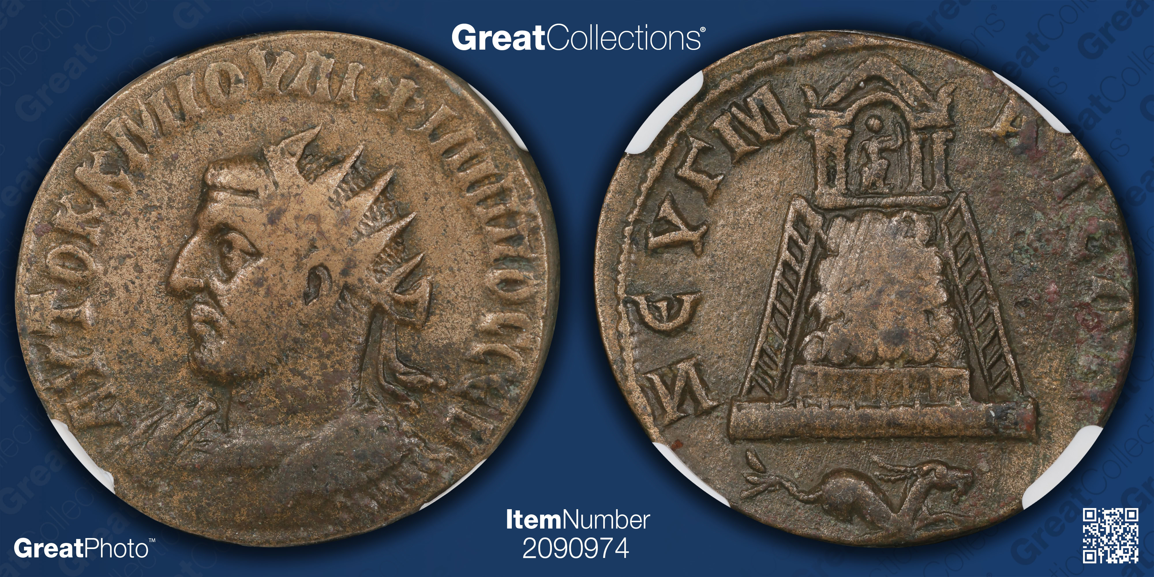 Ancient Roman Empire, Provincial Commagene. Philip I (A.D. 244-249
