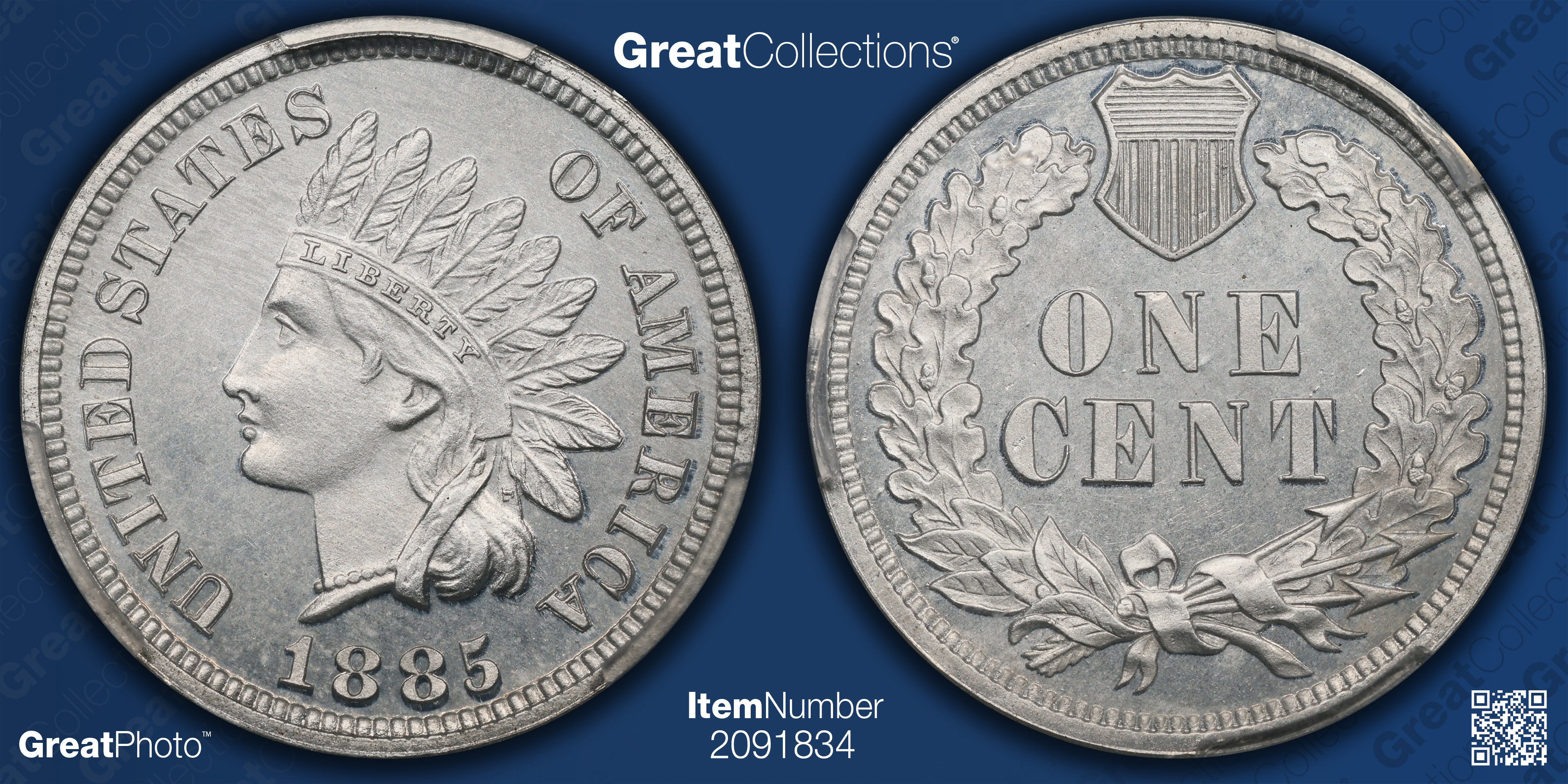 Pattern-1885-Indian-Head-Cent-Struck-In-Aluminum