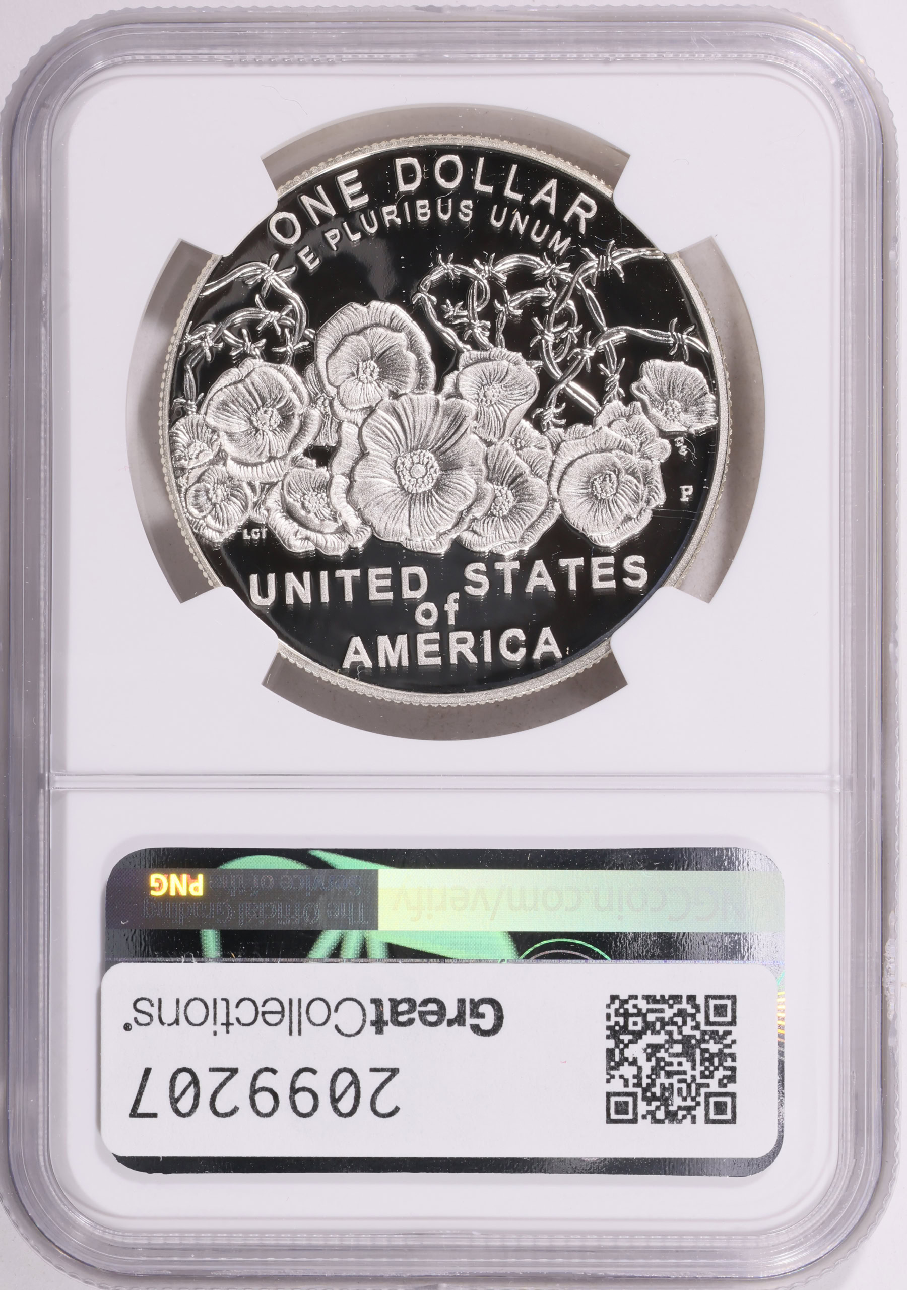 フェルナンド1810銀貨 2018-P World War I WWI Centennial Silver Dollar NGC Proof-70 UC