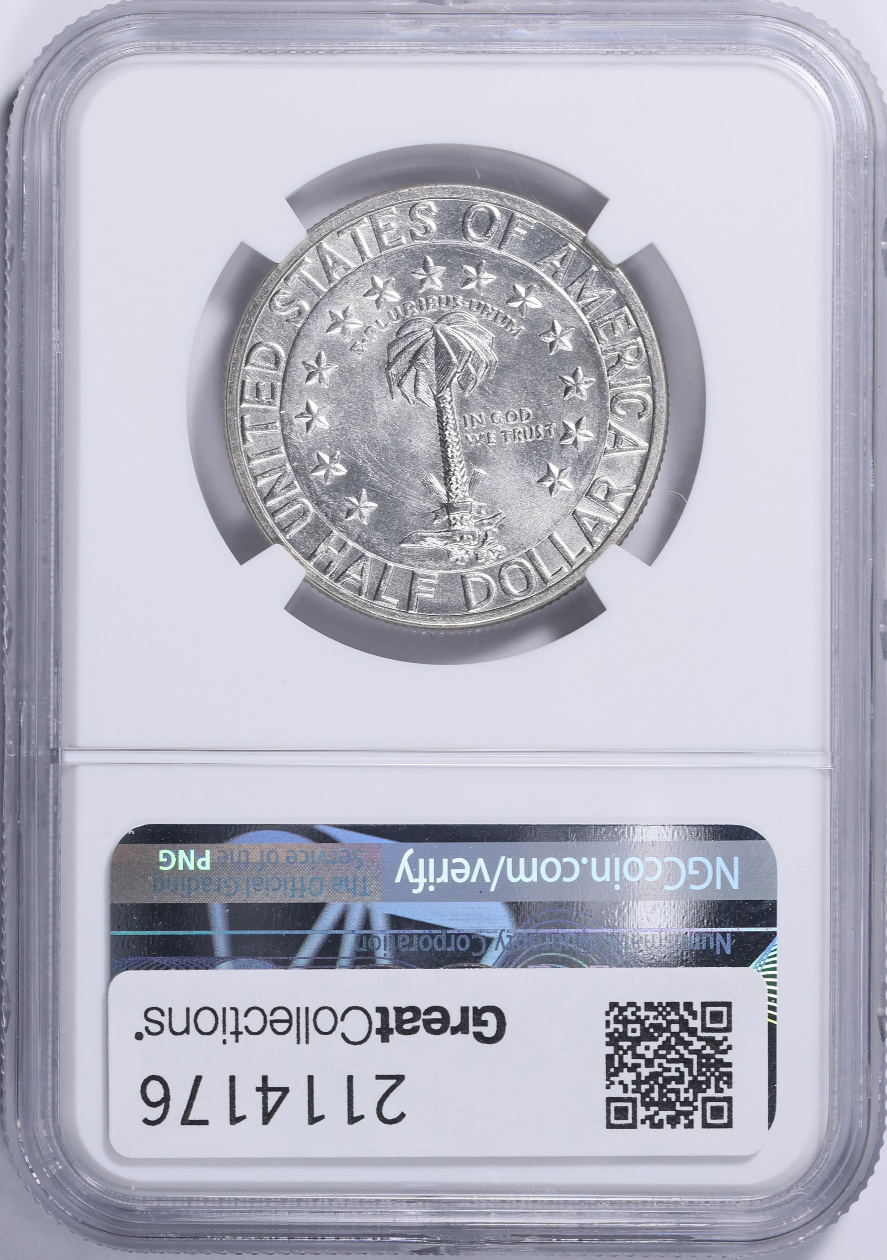 1936-D Columbia, South Carolina, Sesquicentennial Half Dollar NGC