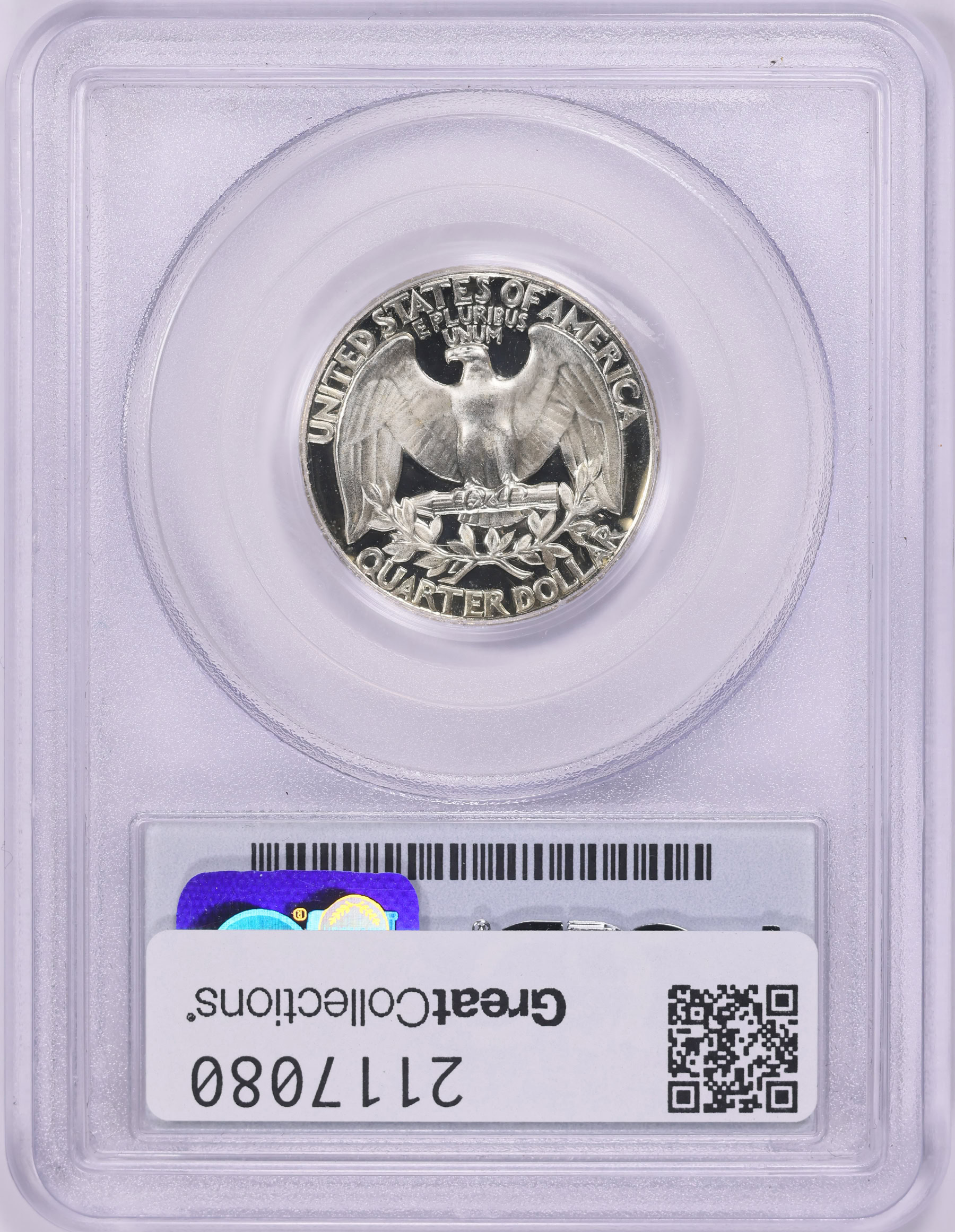 1963 Washington Quarter PCGS Proof-69 DCAM (Item 2117080 ...