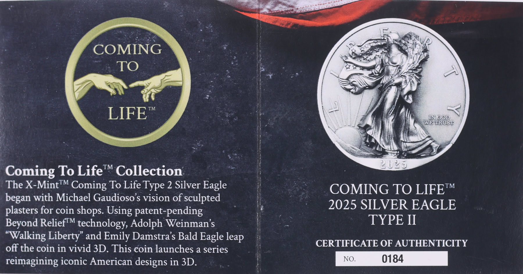 2025 Oglala Lakota Sioux Sovereign Nation Silver 5oz Dollar Type 2