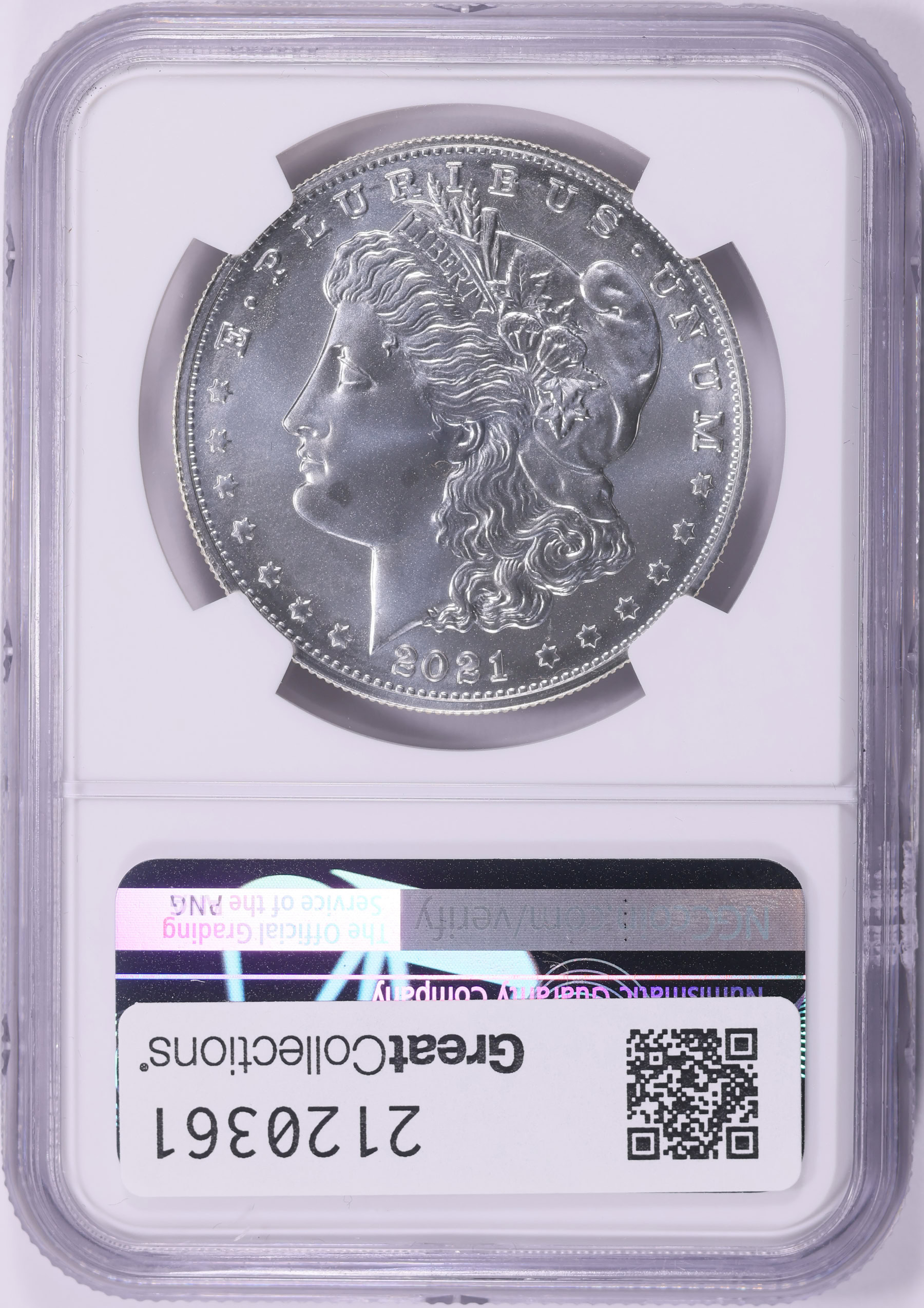 Mint Error 2021-CC Morgan Silver Dollar Carson City Privy Mark