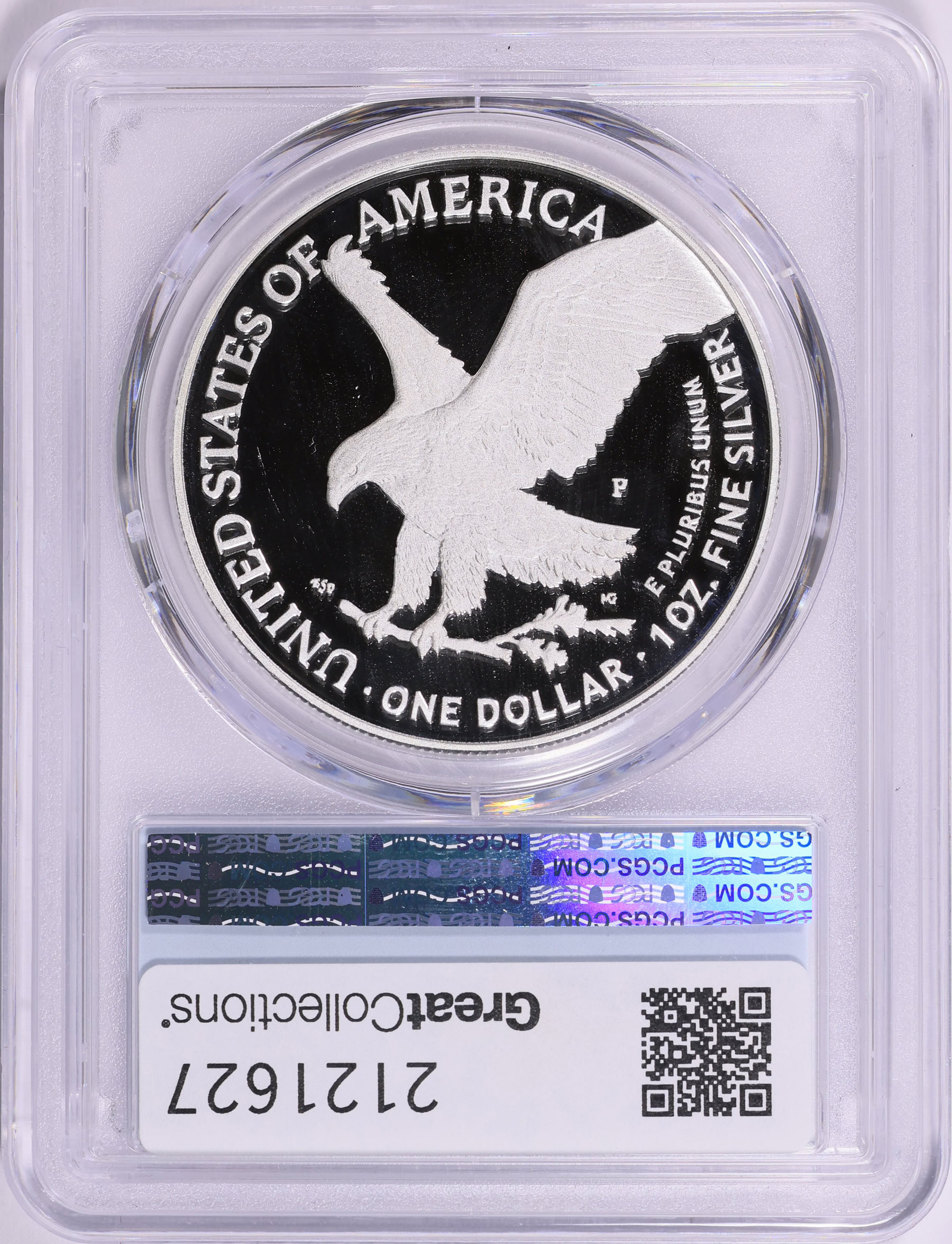 2026-P $1 Silver Eagle (From Congratulations Set) First Day of