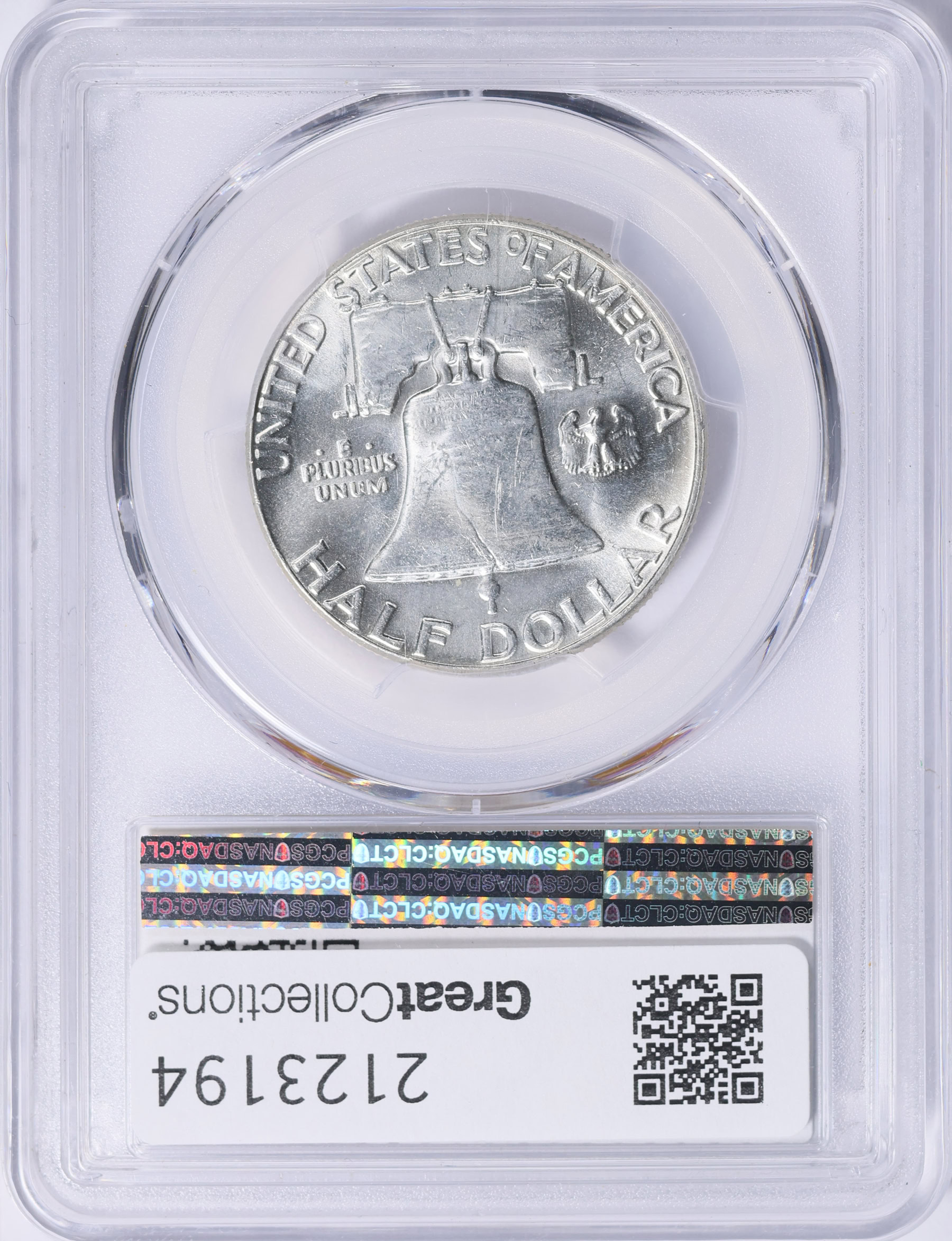 1960 Franklin Half Dollar Obverse Die Clash FS-402 PCGS MS-64 (Item ...