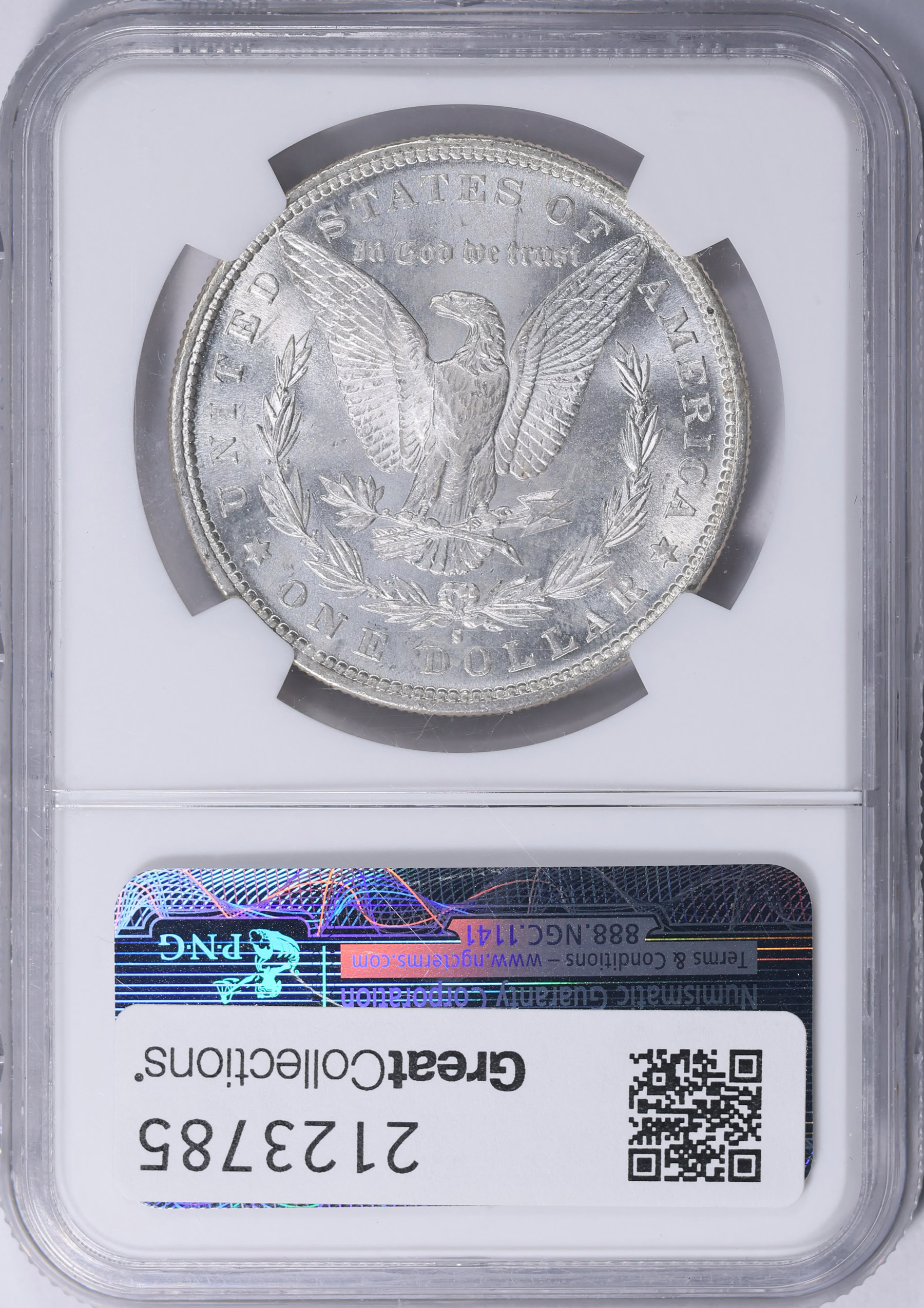 1882-S Morgan Silver Dollar NGC MS-66 (CAC Green) (Item 2123785