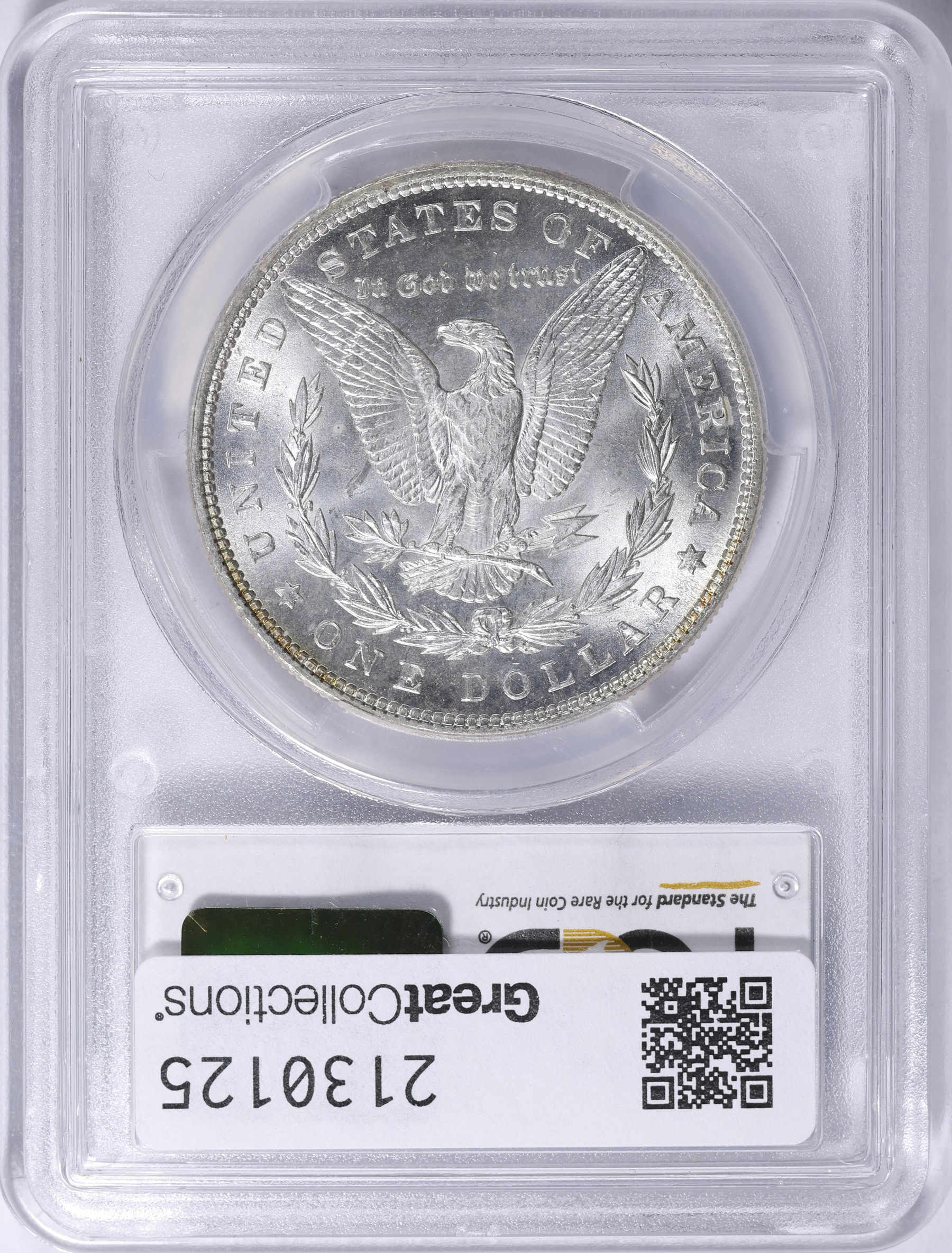 1886 Morgan Silver Dollar PCGS MS-67 (CAC Green) (Item 2130125