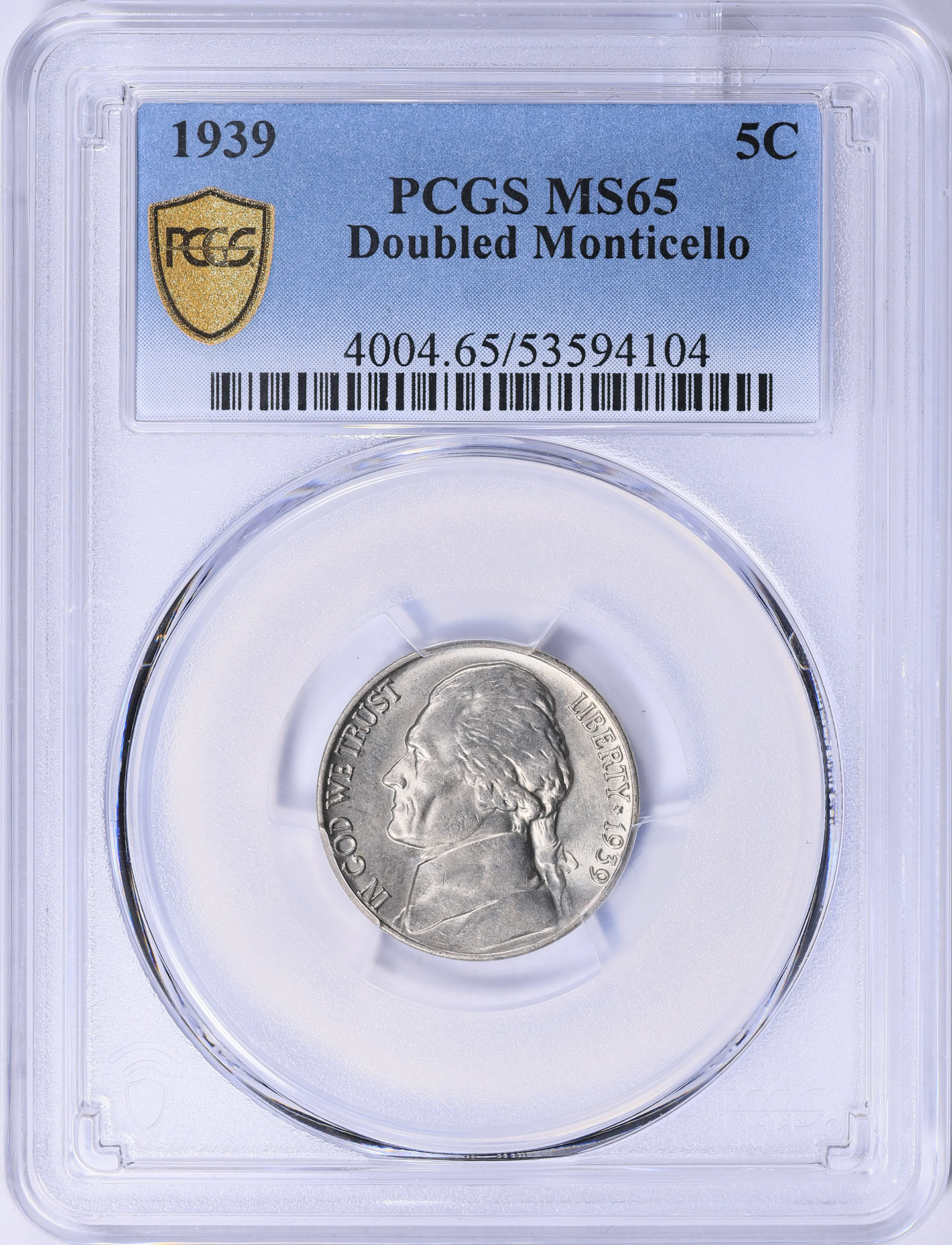1939-DDR-Jefferson-Nickel-For-Auction