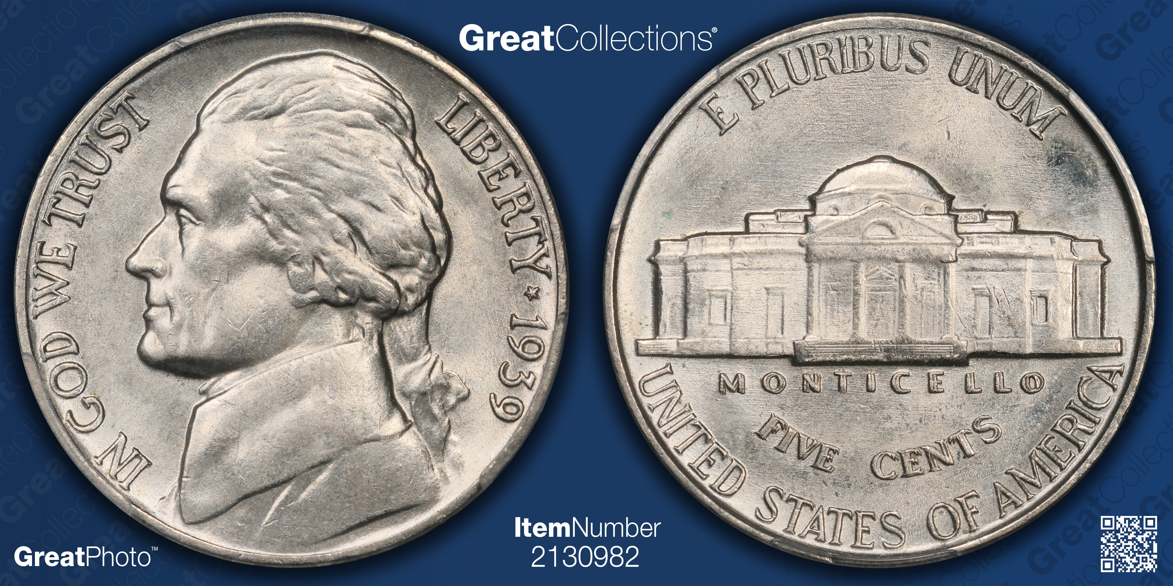 1939-DDR-Jefferson-Nickel-For-Auction