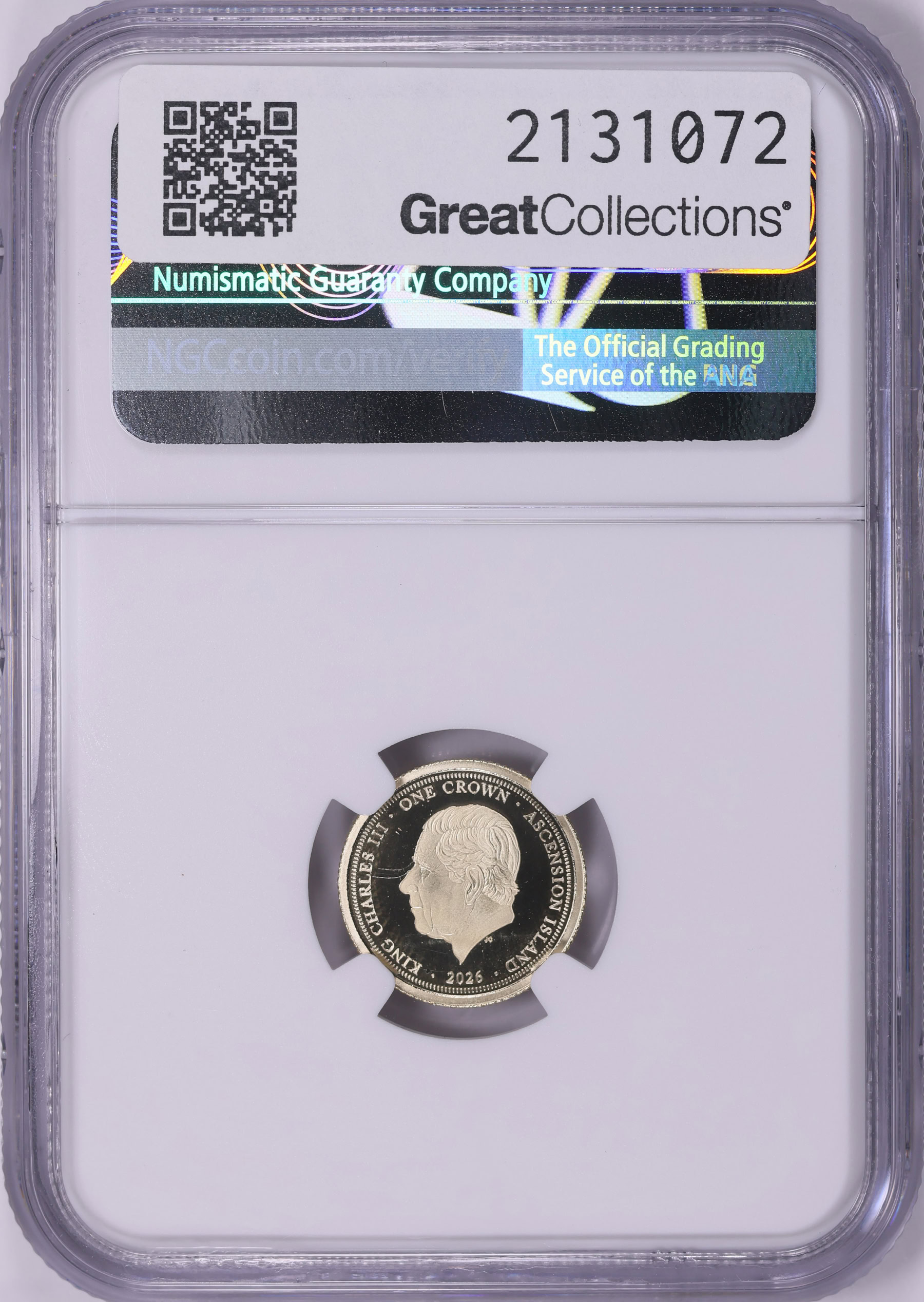 Ascension Island 2026 Gold Crown Birth of Queen Elizabeth II 100th