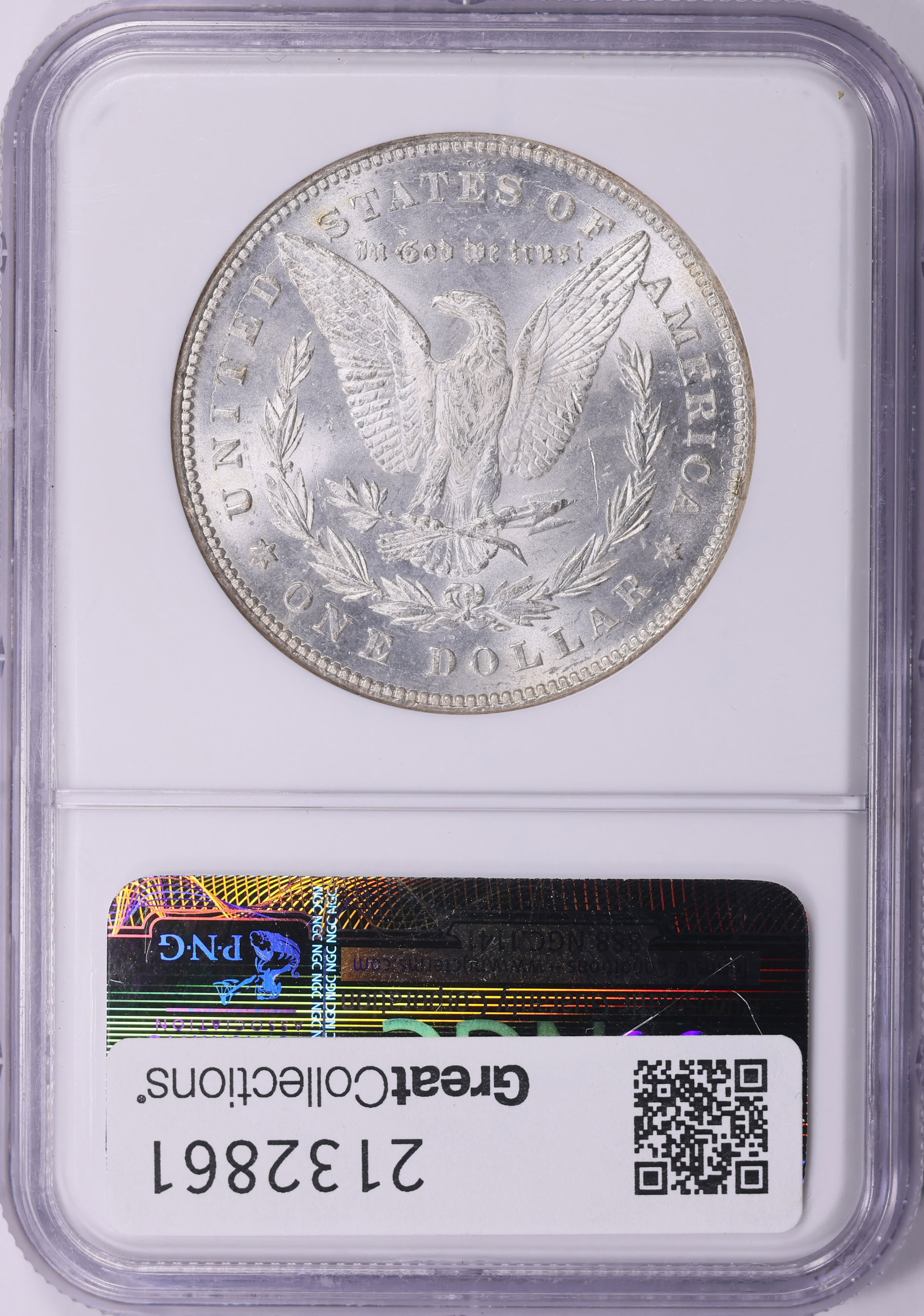 1878 7/8TF Morgan Silver Dollar NGC MS-63 (Item 2132861 ...