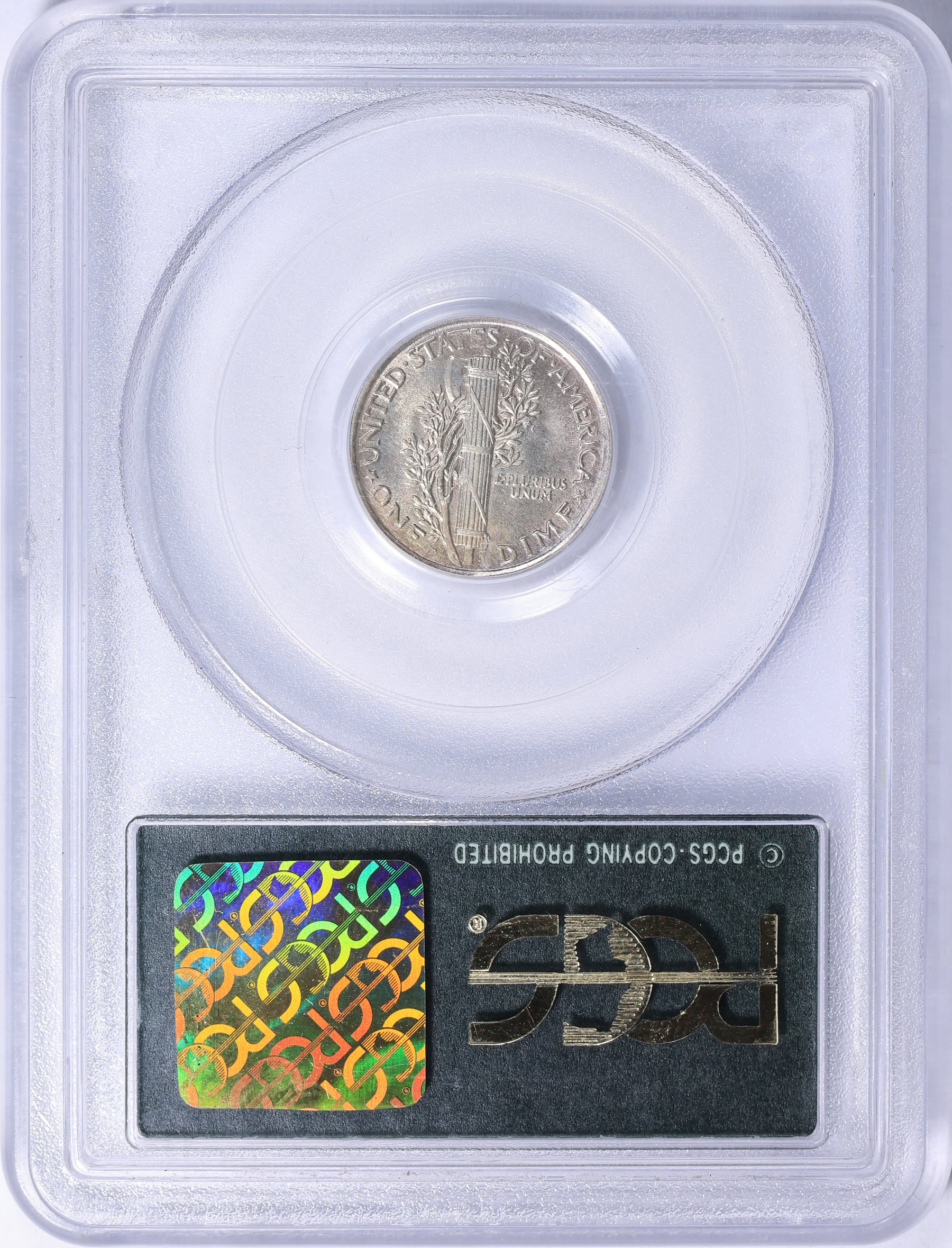 1921-D Mercury Dime PCGS AU-55 (CAC Gold) OGH (Item 2134311