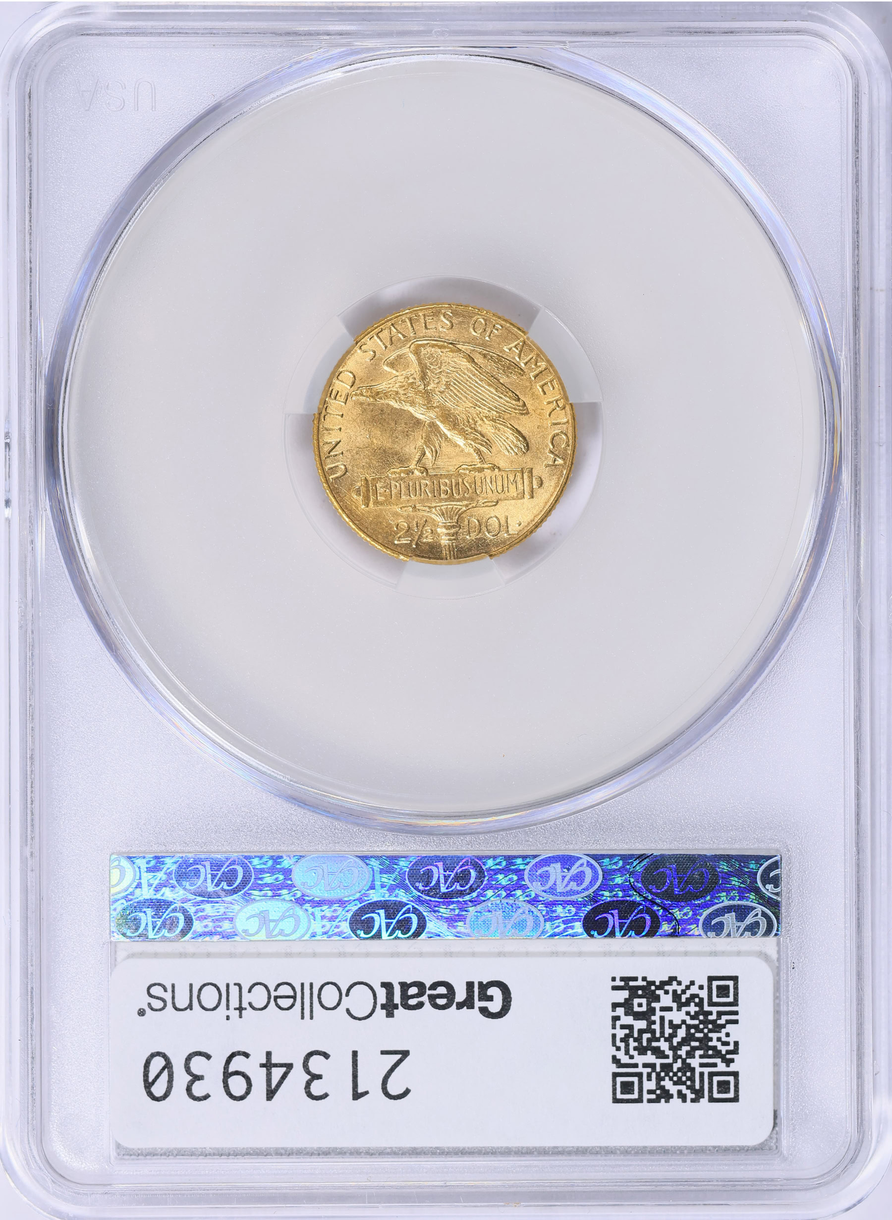 1915-S Panama-Pacific Exposition Quarter Eagle CACG MS-64 (Item