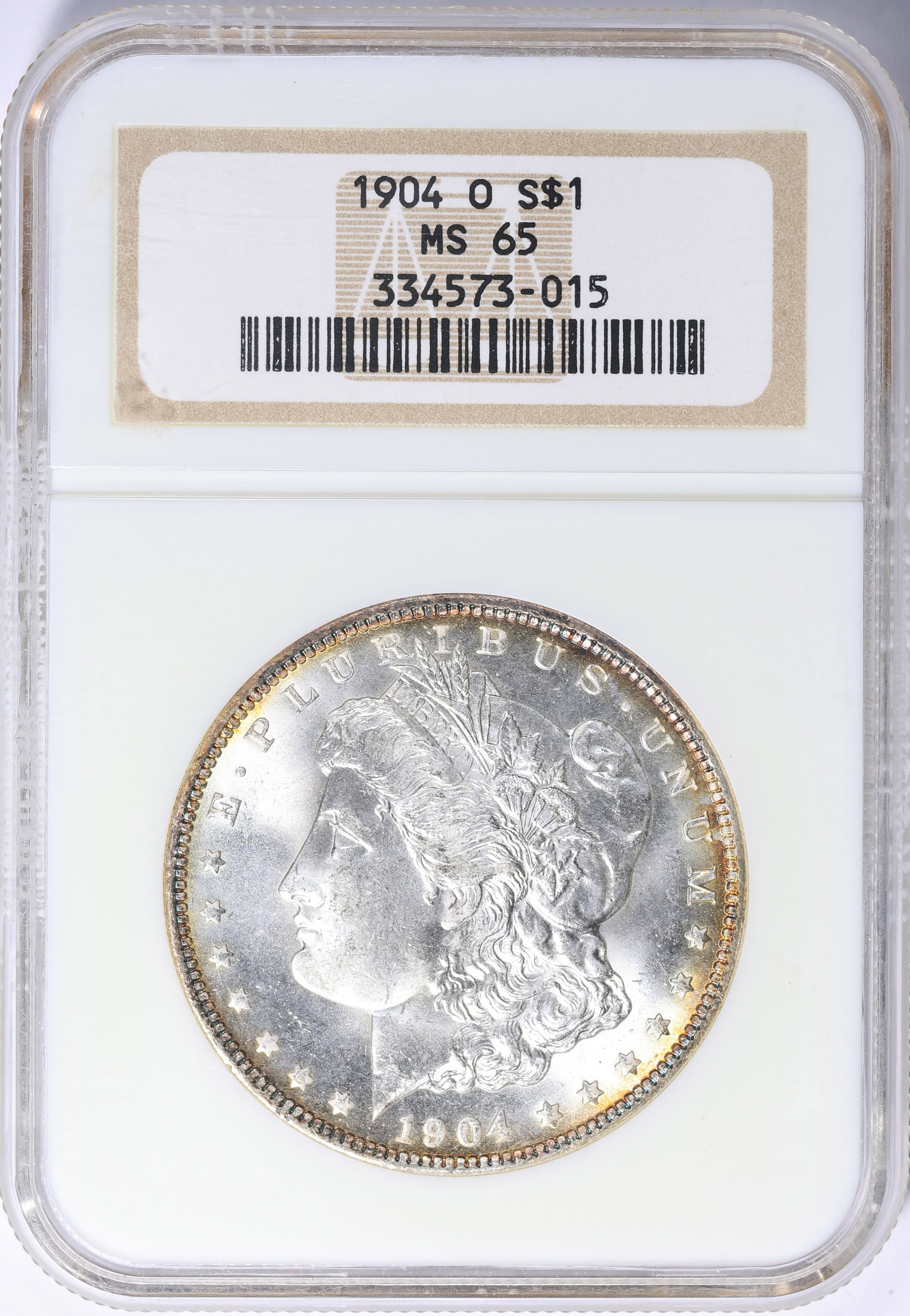 1904-O Morgan Silver Dollar NGC MS-65 (Toned) (Item 2136138