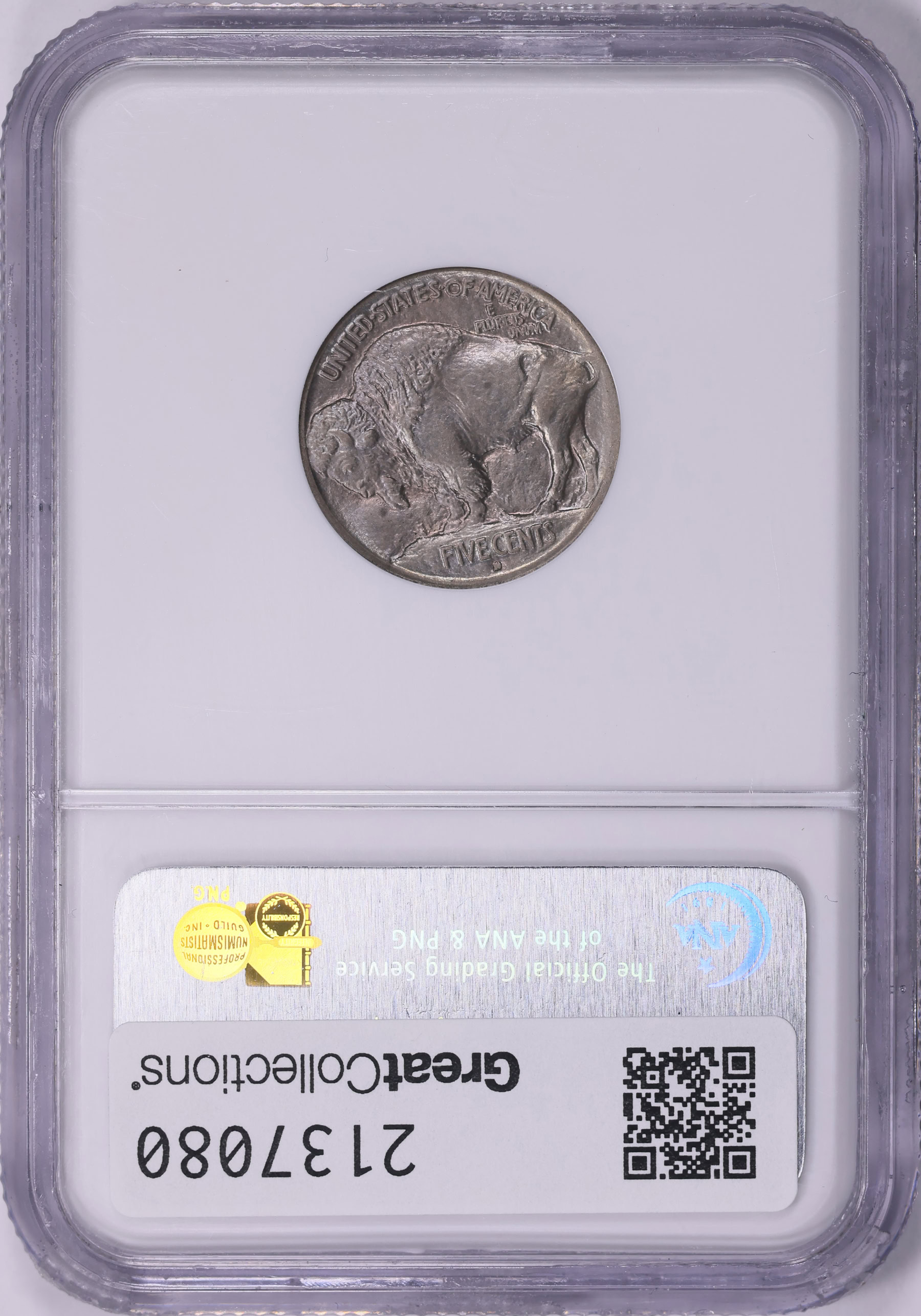 1913-D Buffalo Nickel Type 1 NGC MS-64 (Item 2137080 ...