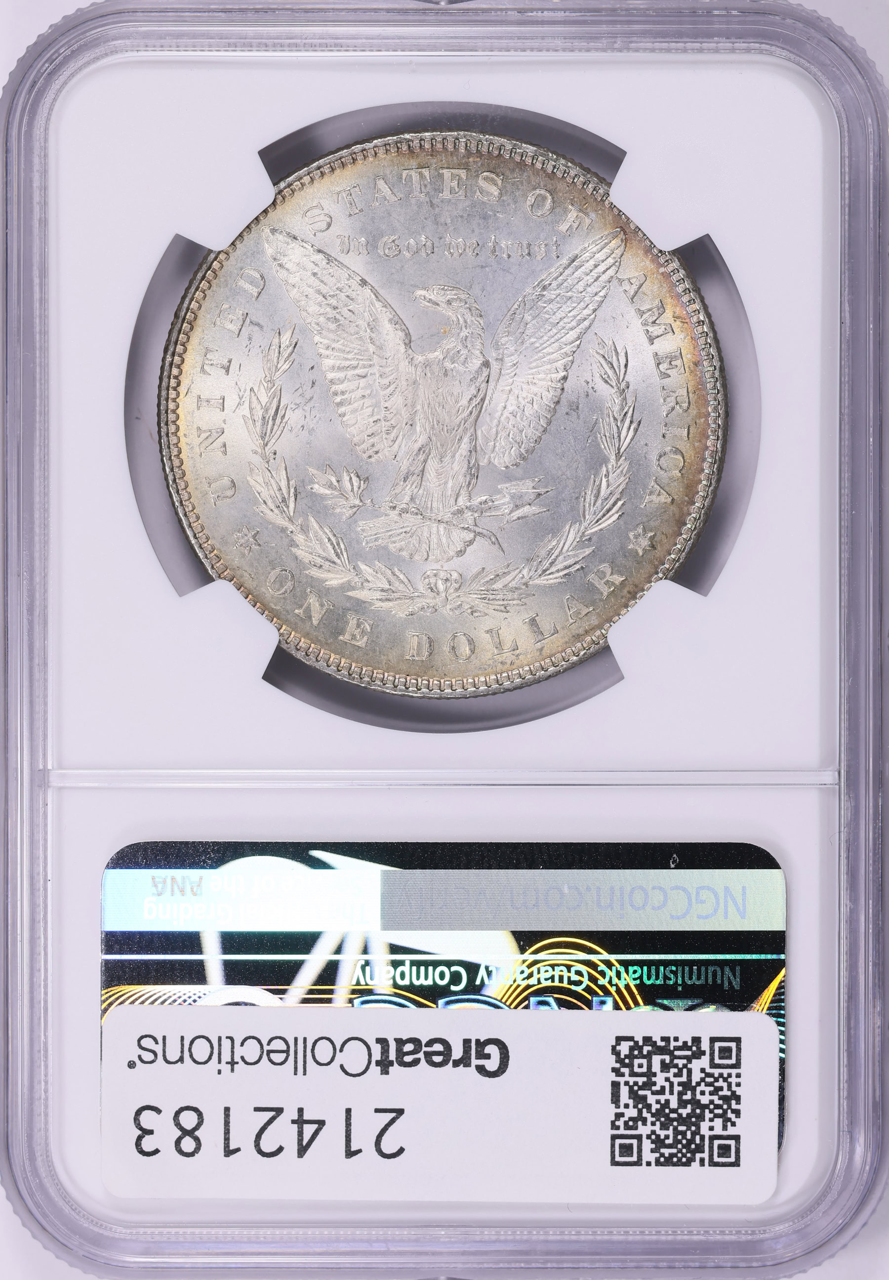 1878 7TF Morgan Silver Dollar Tripled Star Reverse of 1878 VAM-117