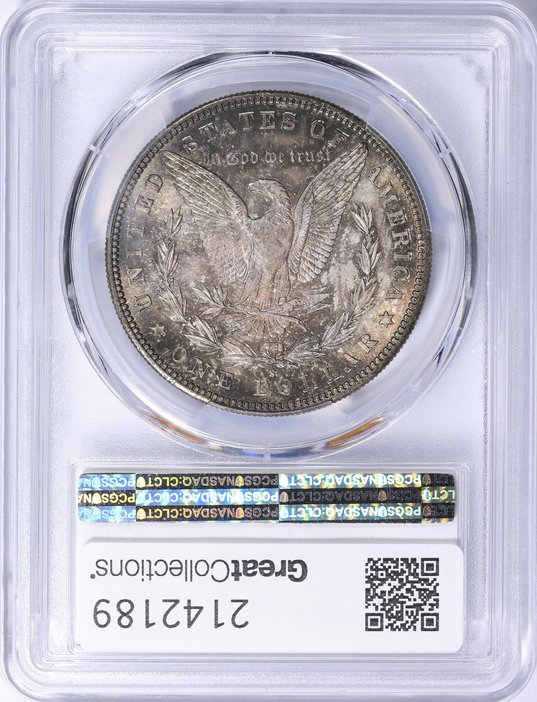 1883-S Morgan Silver Dollar PCGS MS-65+ (Toned) (Item 2142189