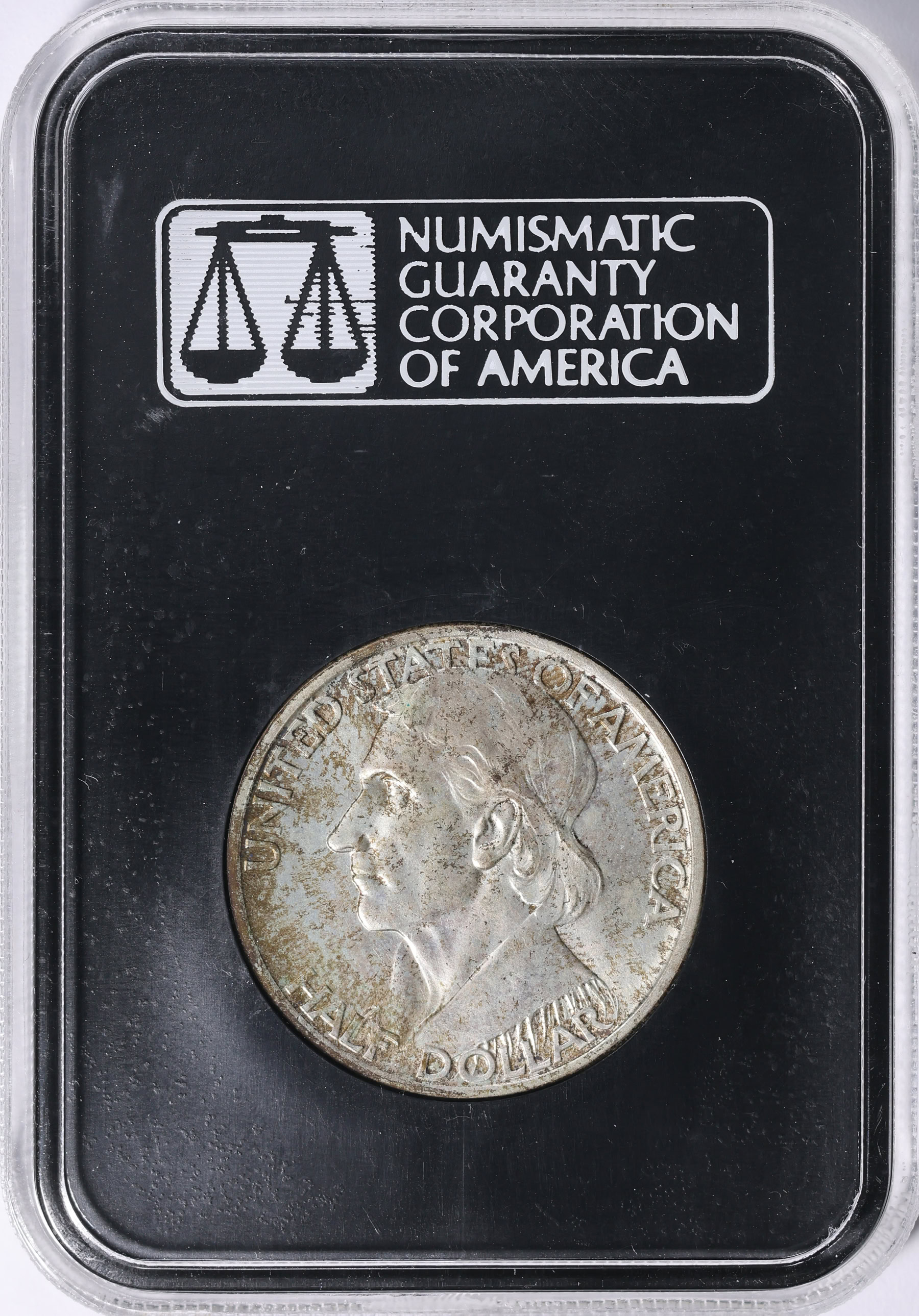 1937-S Daniel Boone Bicentennial Half Dollar NGC MS-65 (CAC Green