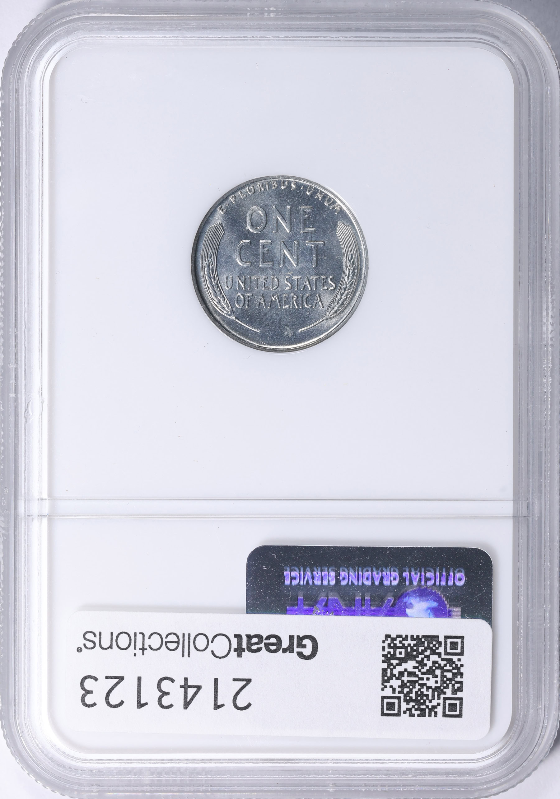 1943-S Lincoln Cent NGC MS-67 (Item 2143123) | GreatCollections