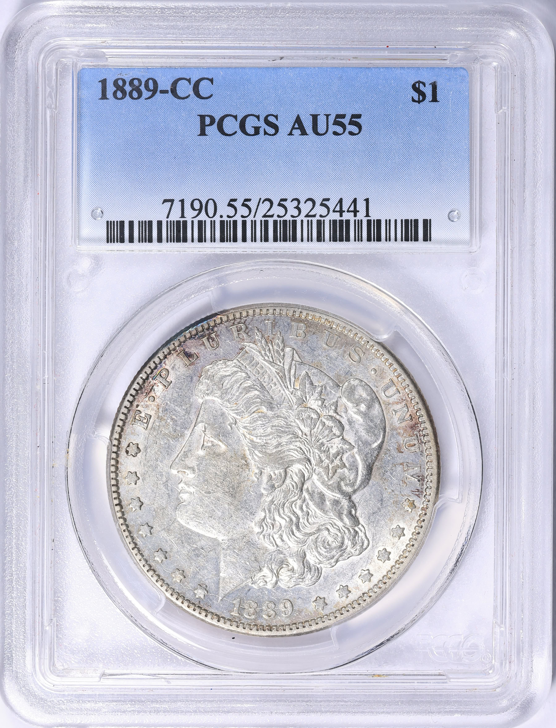 1889-CC Morgan Silver Dollar PCGS AU-55 (Item 2143744