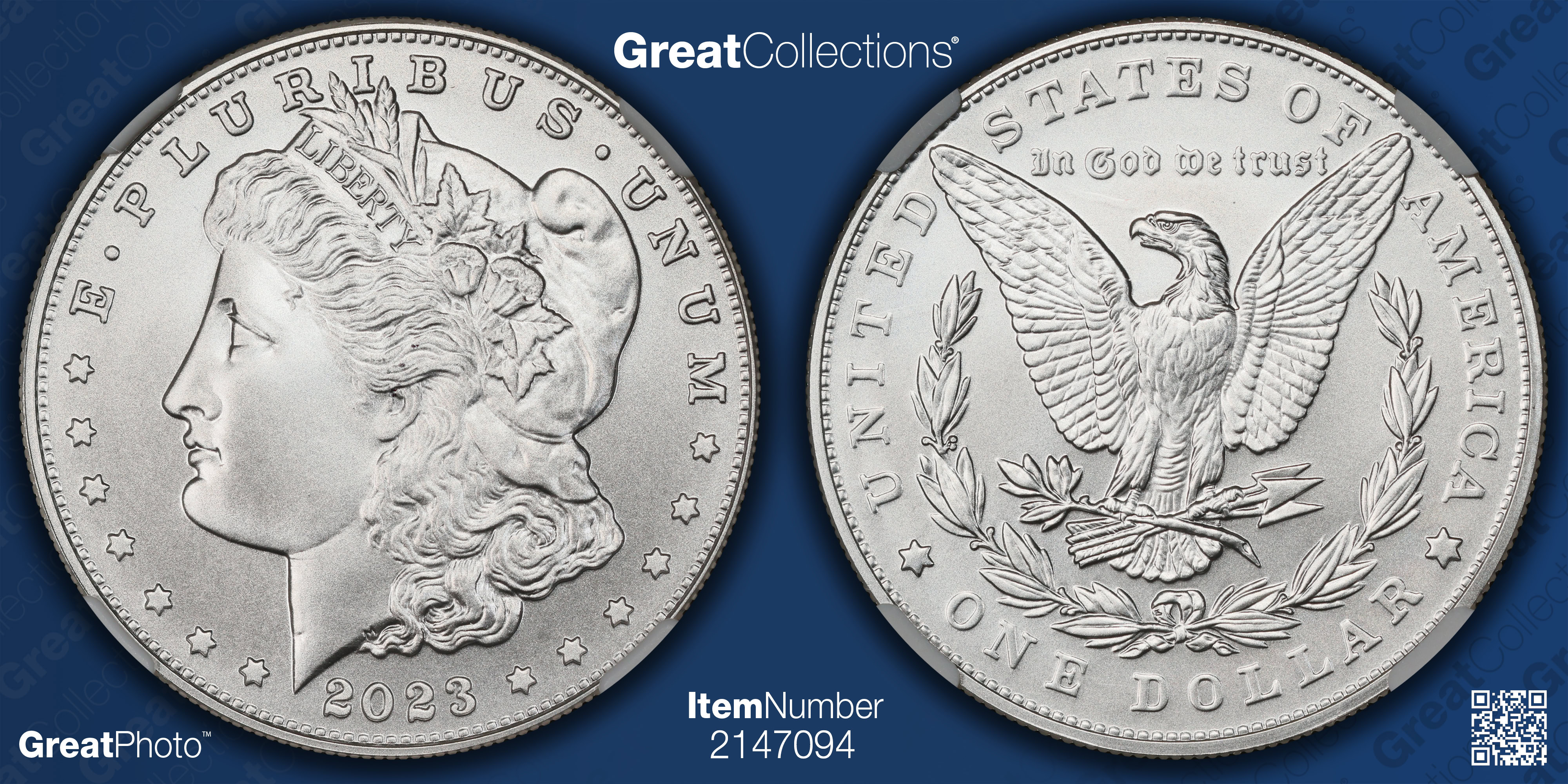 2023 Morgan Silver Dollar NGC MS-70 | NGC Cert #6810717-007