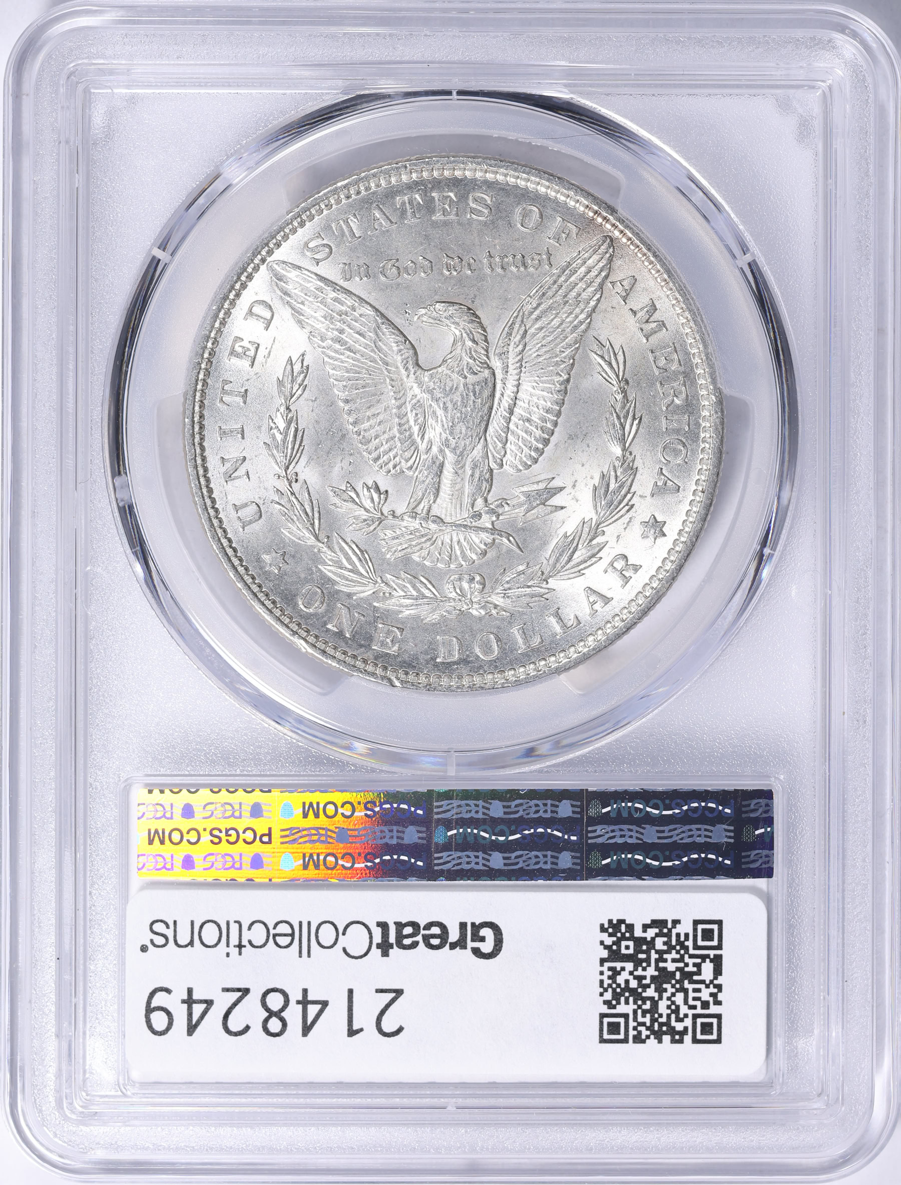 1896 Morgan Silver Dollar PCGS MS-62 (Item 2148249