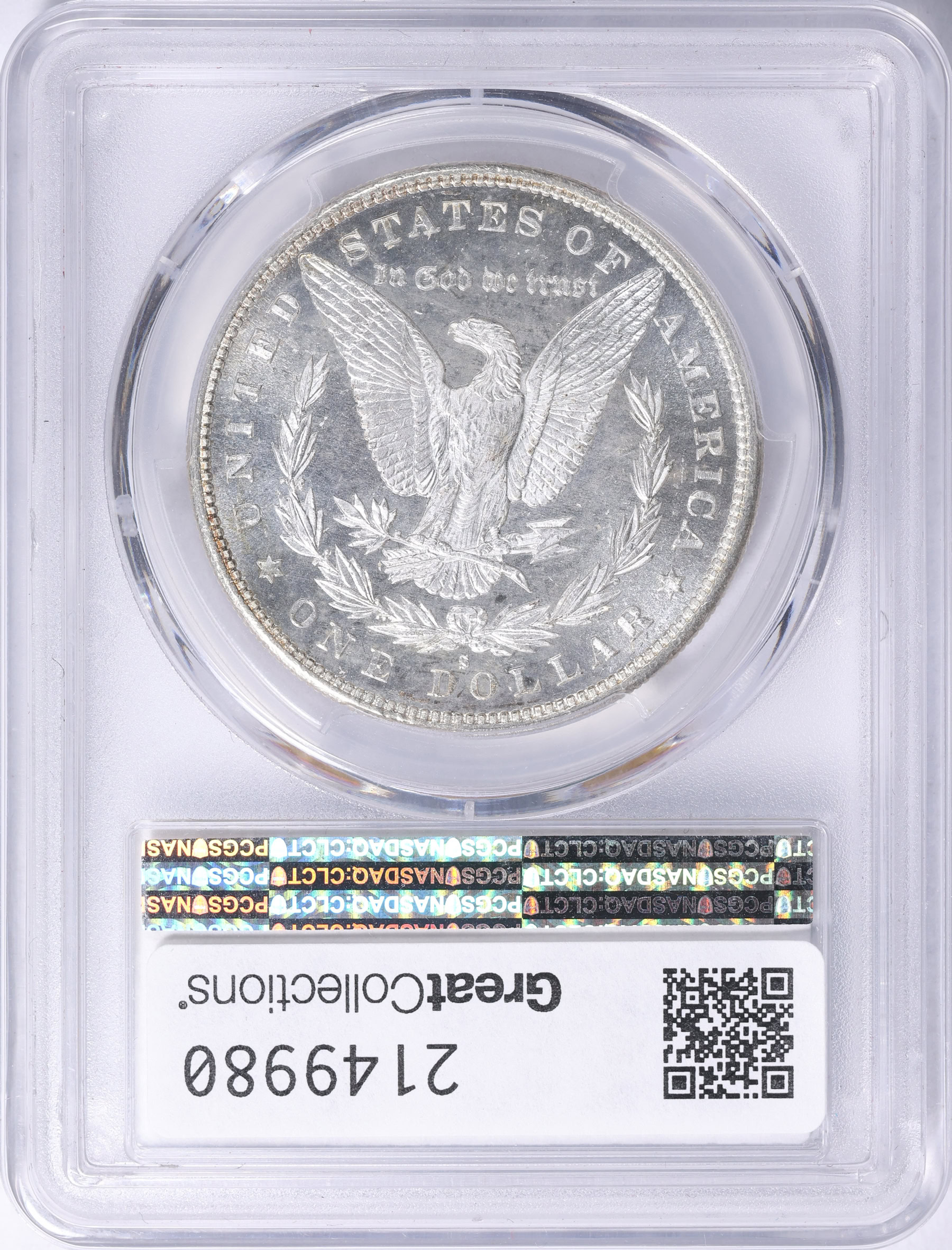 1879-S Morgan Silver Dollar PCGS MS-67+ PL (CAC Green) (Item