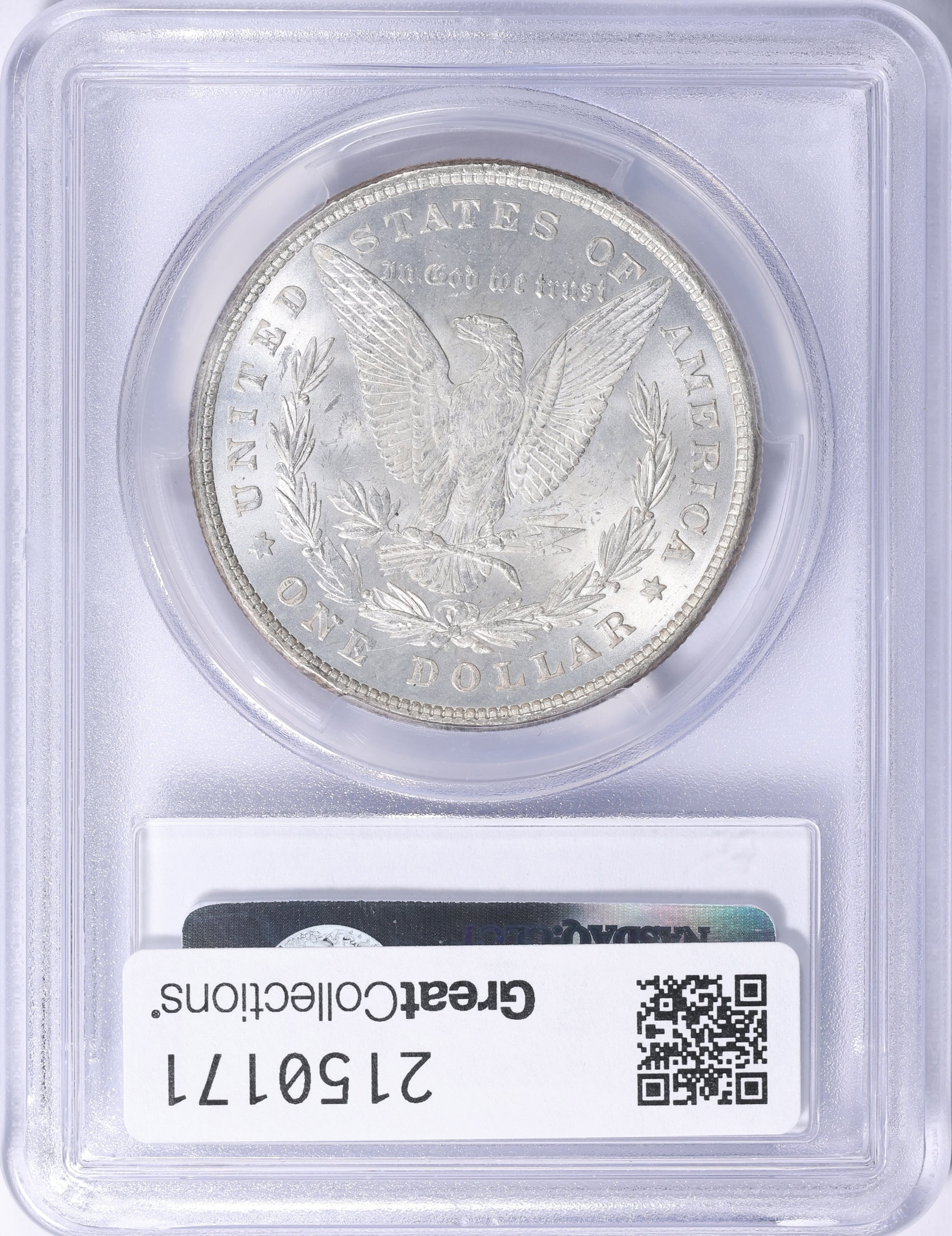 1878 8TF Morgan Silver Dollar PCGS MS-62 (Item 2150171