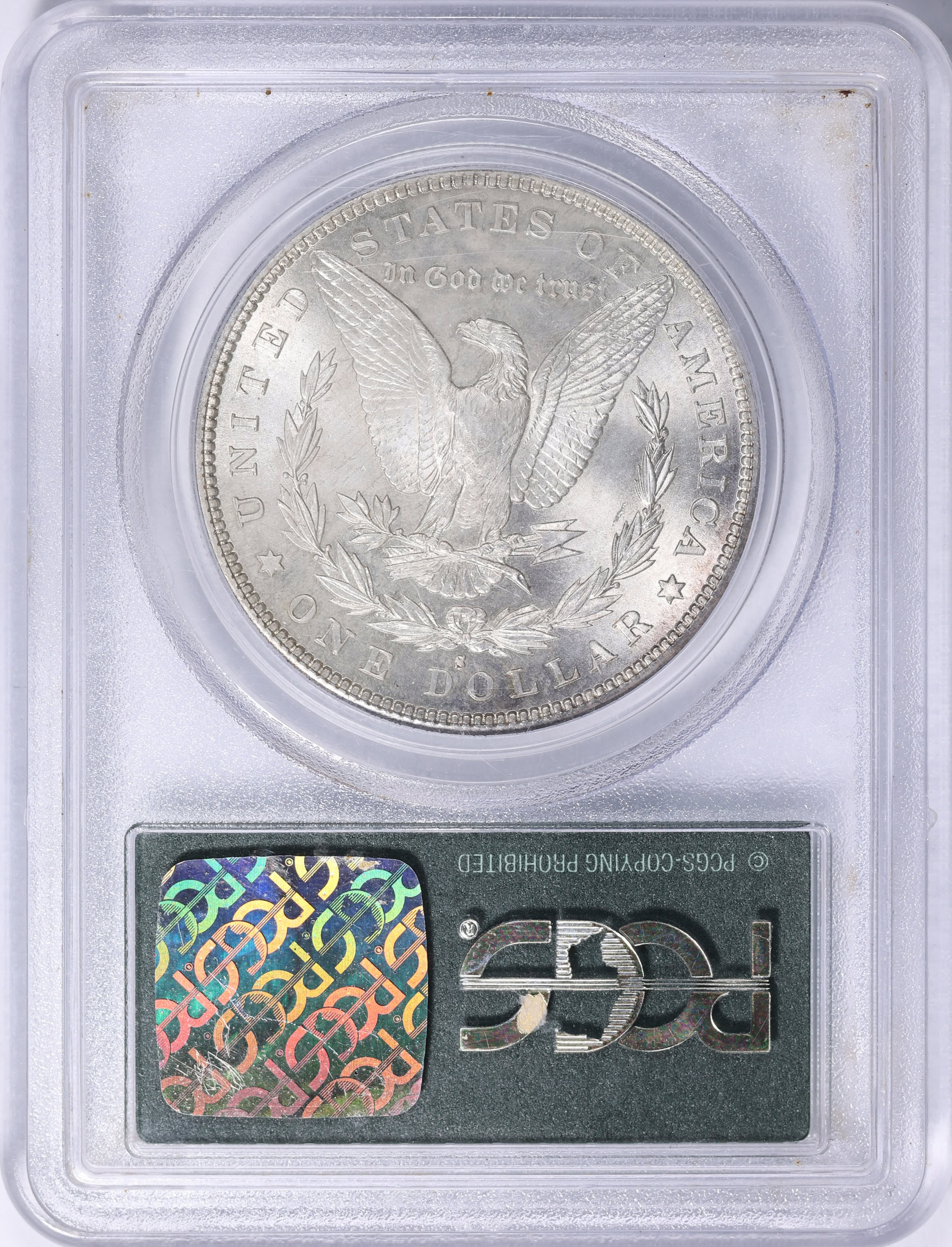 1888-S Morgan Silver Dollar PCGS MS-66 OGH (Eliasberg Collection