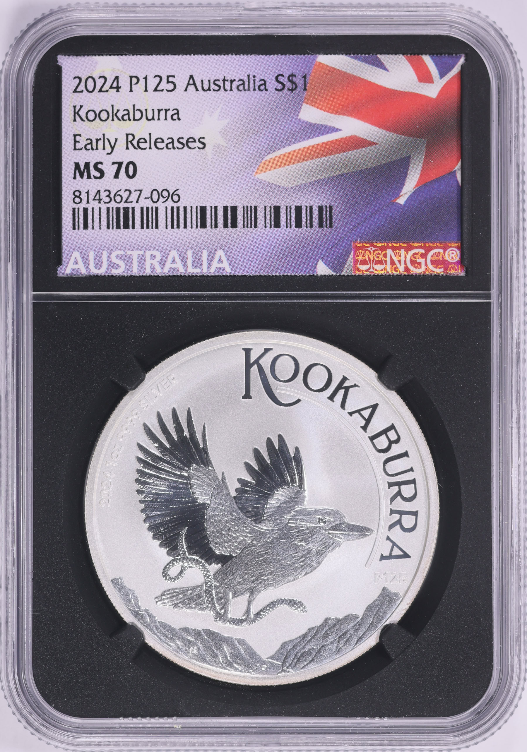 Australia 2024-P125 Silver Dollar Kookaburra KM-4345 Early