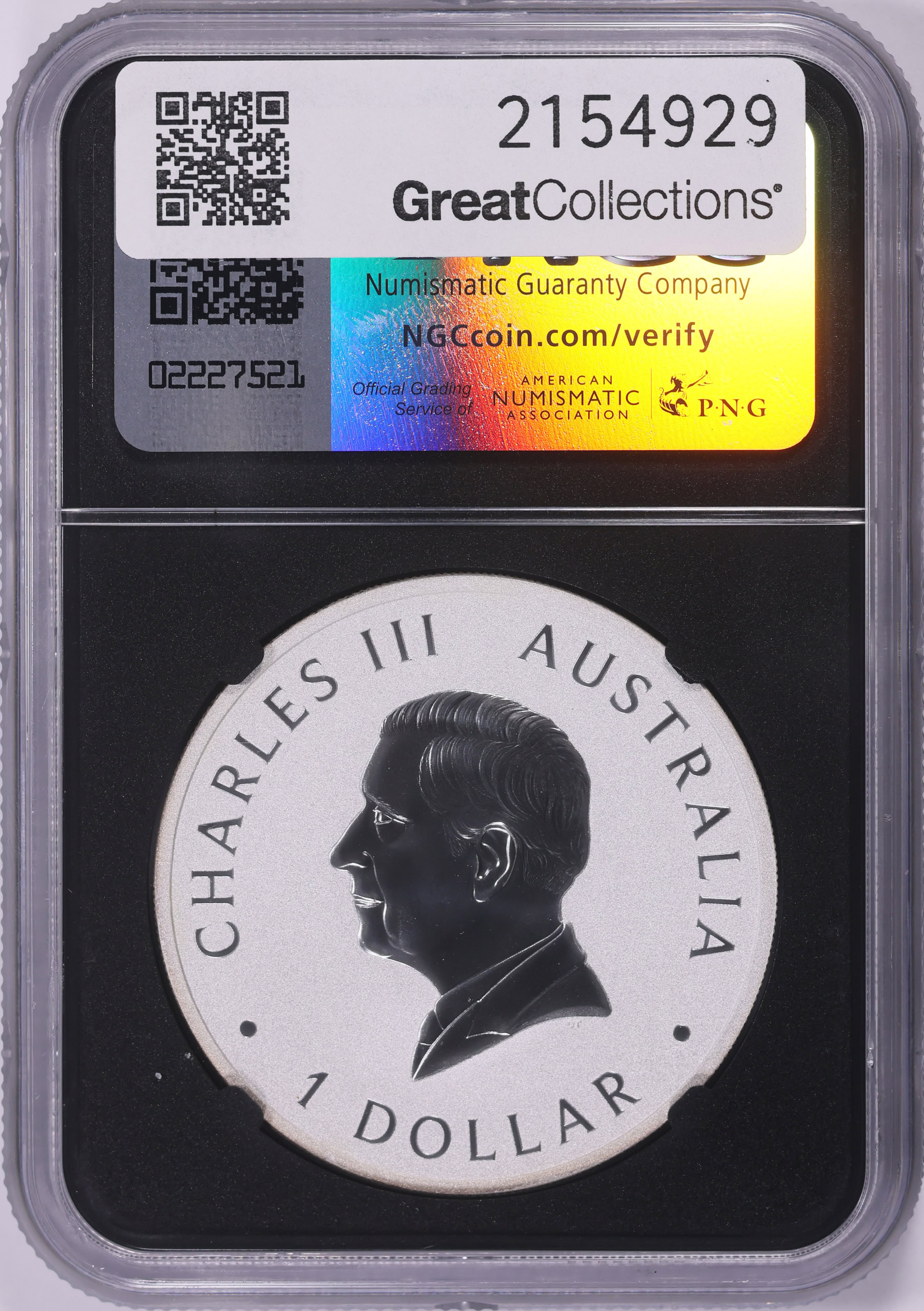 Australia 2024-P125 Silver Dollar Kookaburra KM-4345 Early
