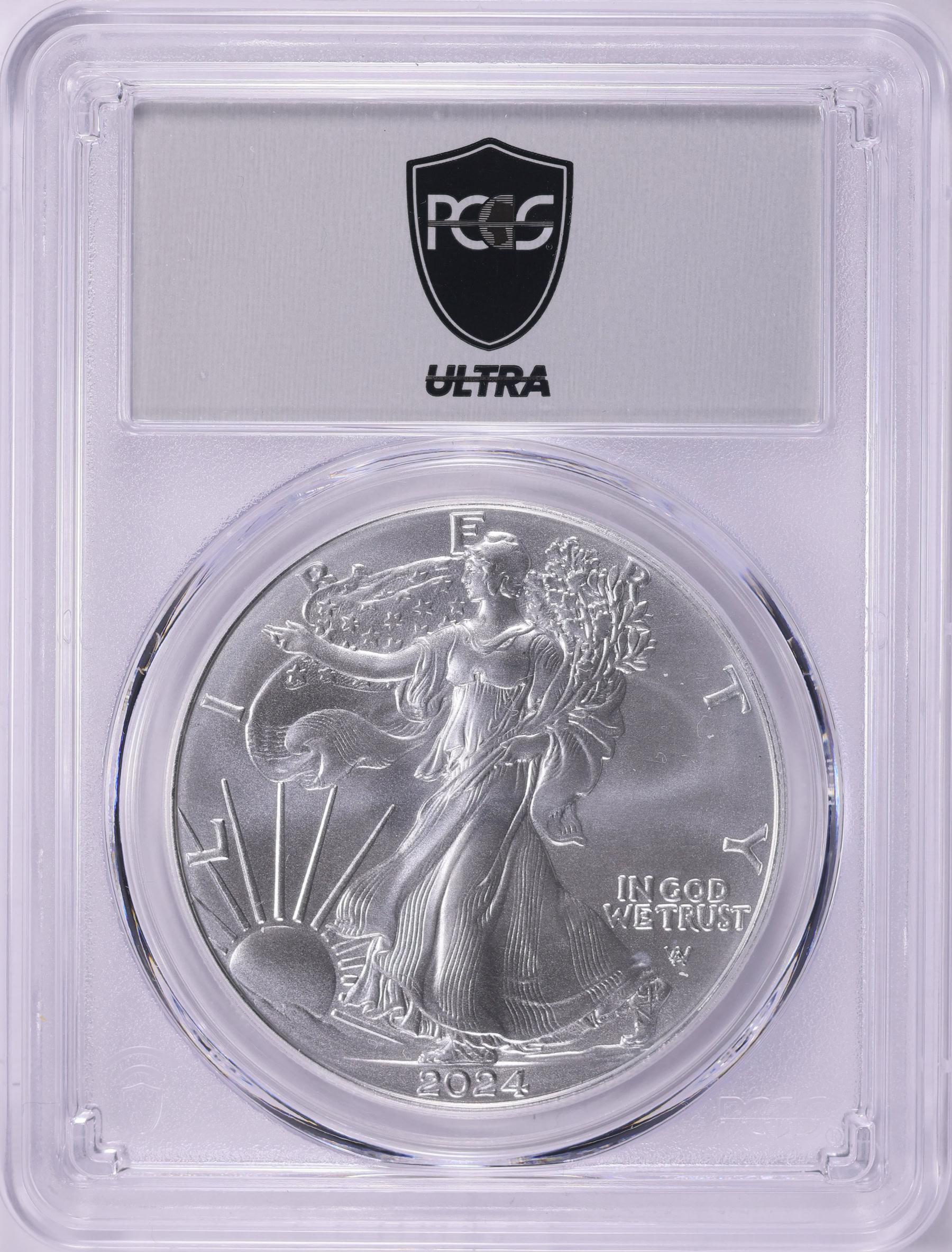 2024 $1 Silver Eagle PCGS MS-70 (Ultra Breaks Label) | PCGS Cert