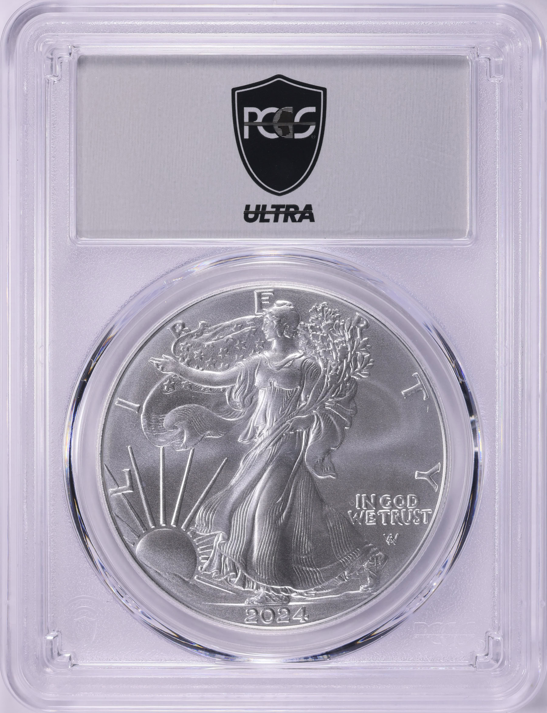 2024 $1 Silver Eagle PCGS MS-70 (Ultra Breaks Label) | PCGS Cert