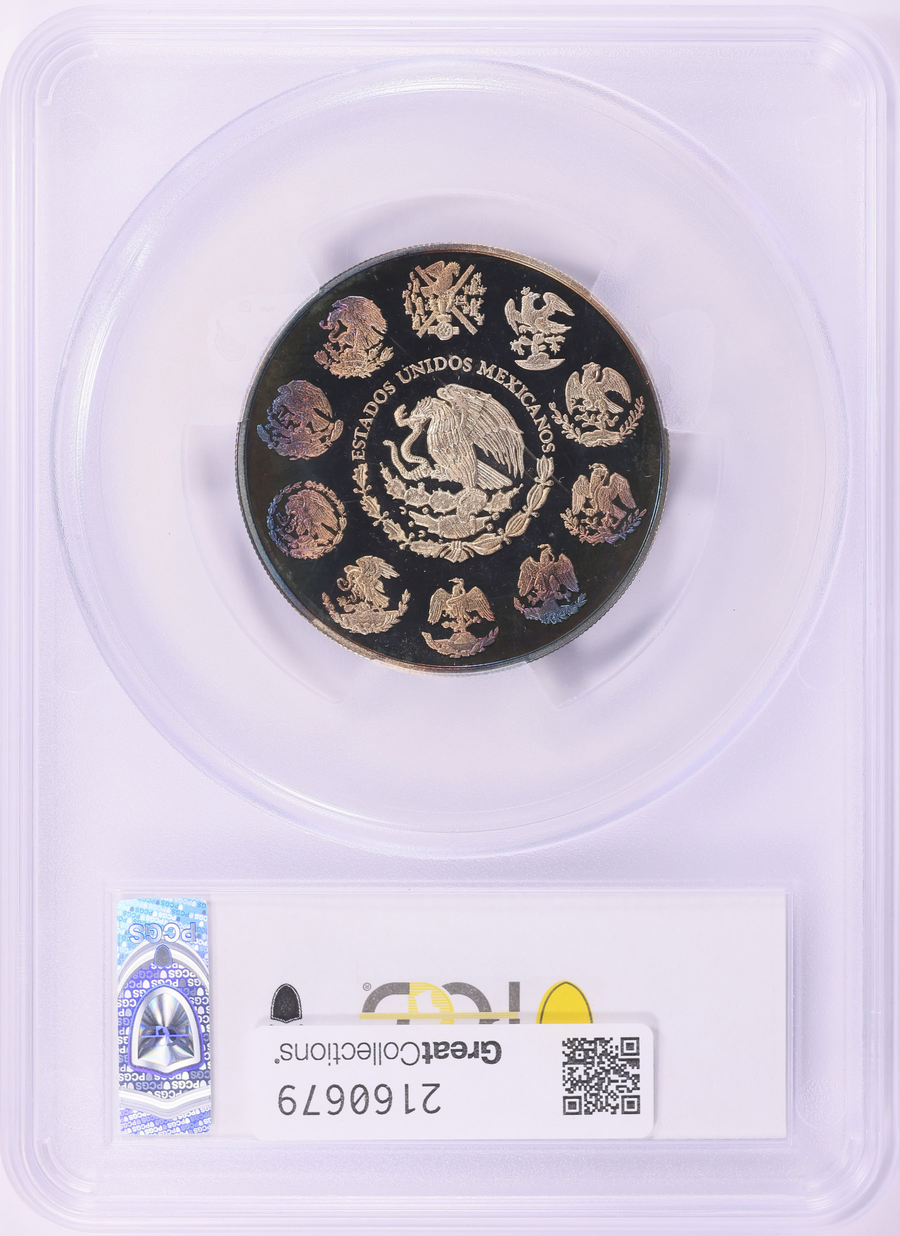 Mexico 2023-Mo Silver 2 Onza Libertad KM-614 PCGS Proof-69 DCAM