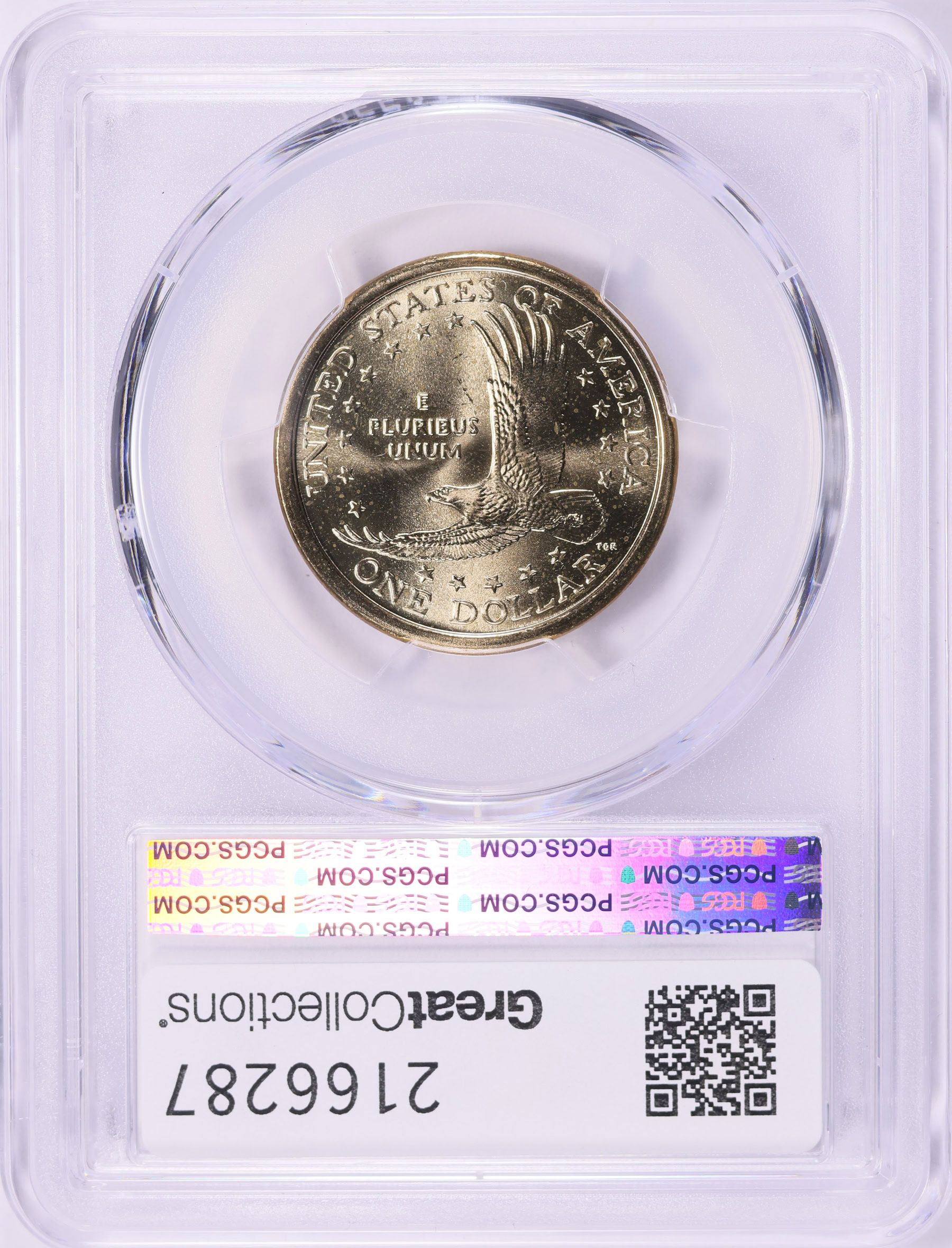 2000-P Sacagawea Dollar Wounded Eagle FS-901 PCGS MS-67 (Item