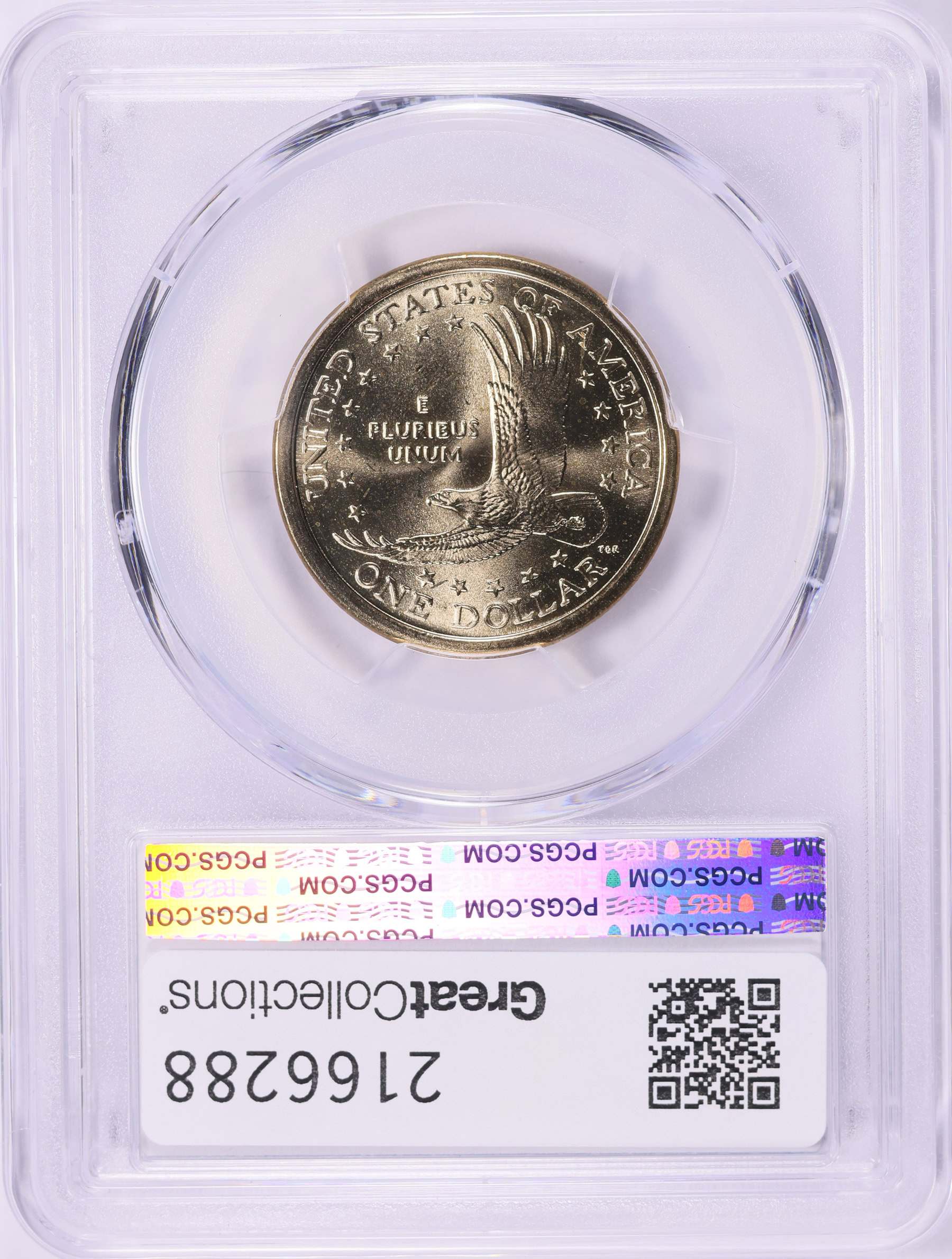 2000-P Sacagawea Dollar Wounded Eagle FS-901 PCGS MS-67 (Item