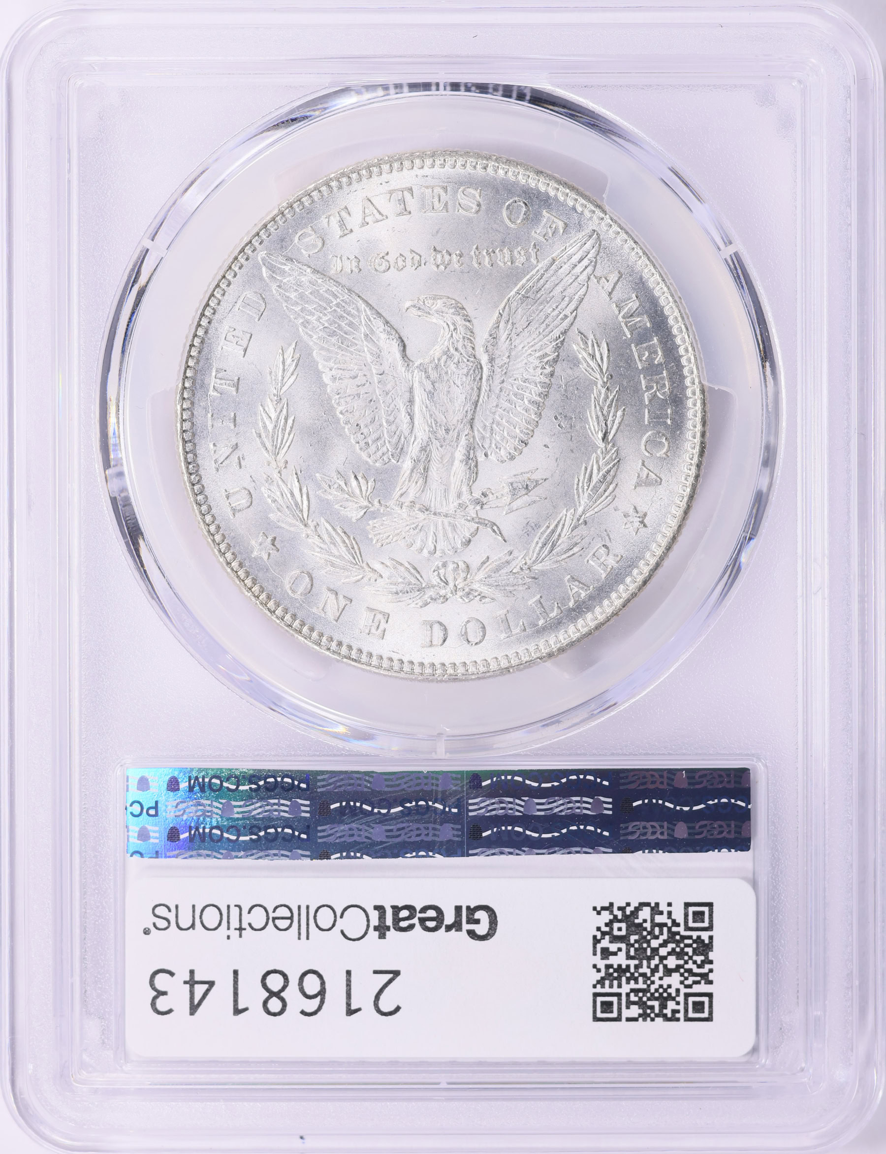 1878 7/8TF Morgan Silver Dollar Strong PCGS MS-64 (Item 2168143