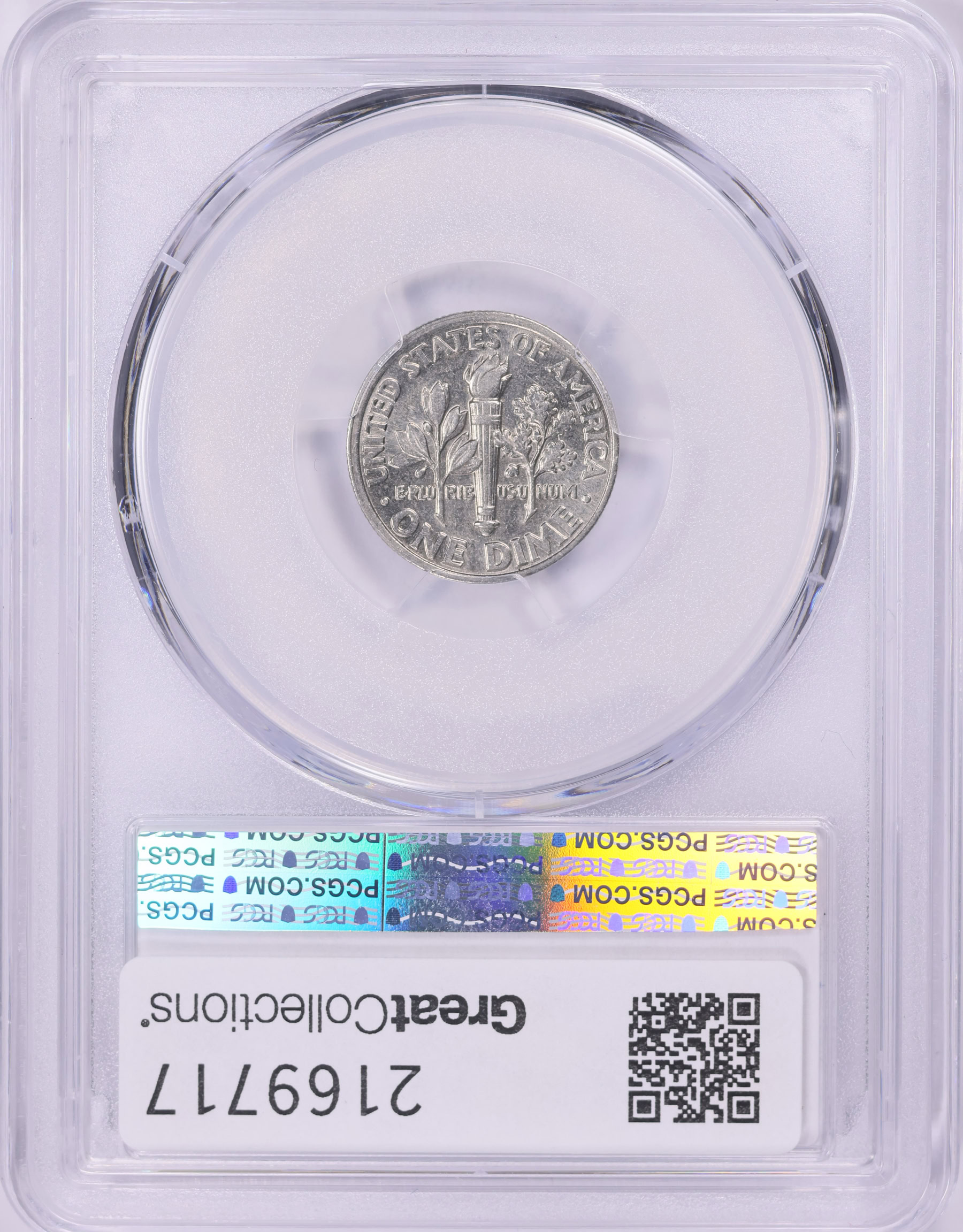 Mint Error 1999-P Roosevelt Dime Clashed Dies PCGS AU-58 | PCGS