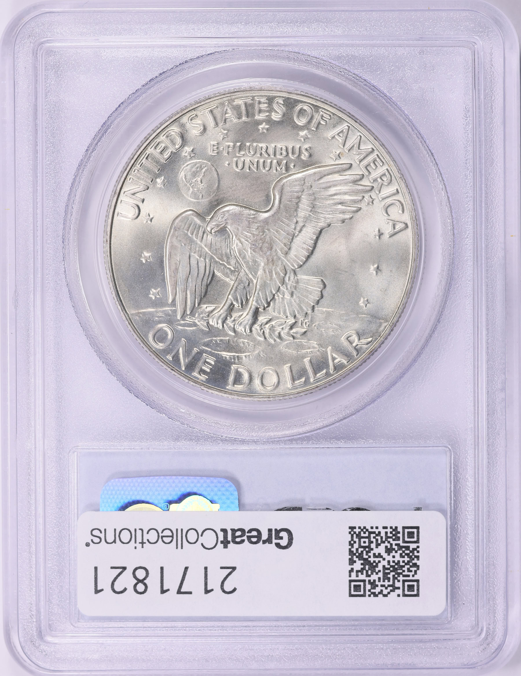 1974-S Eisenhower Dollar Silver PCGS MS-68 (CAC Green) (Item